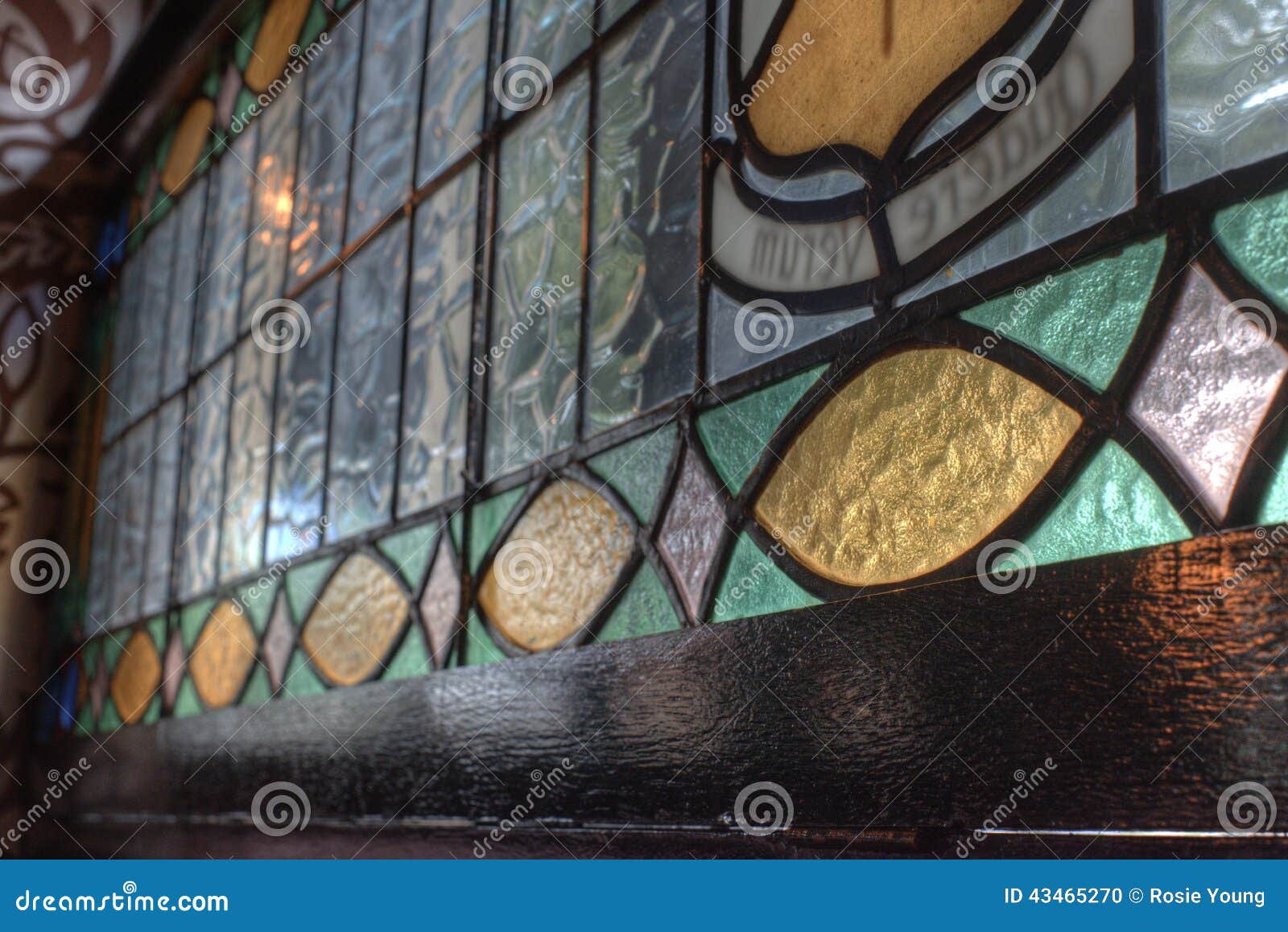 Pub stained glass stock photo. Image of stained, inside 43465270