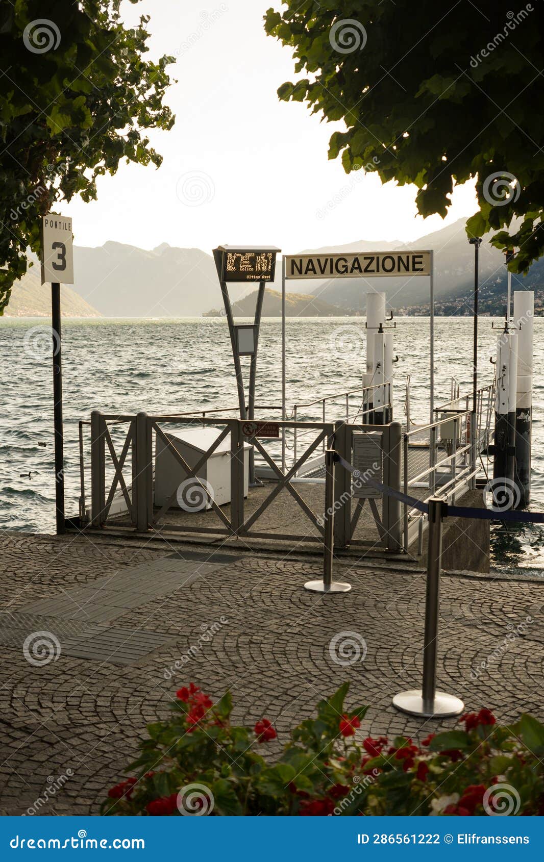 public boat service, bellagio, lake como