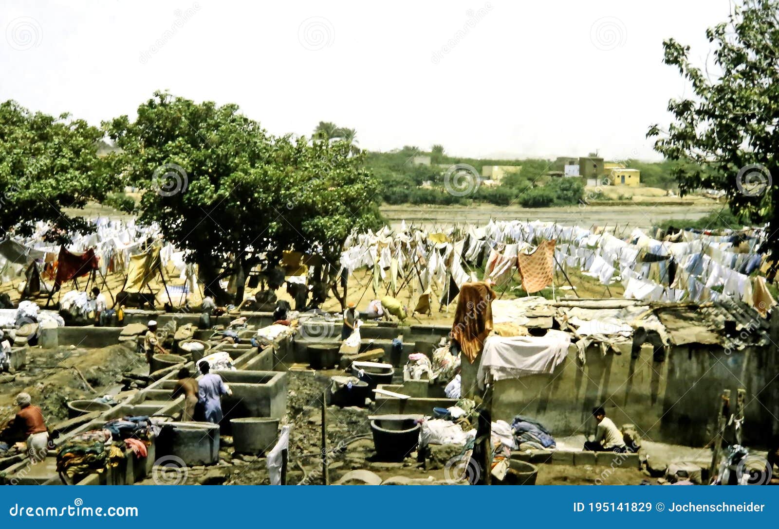 Public Laundry in Karachi, Pakistan Editorial Stock Image Image of