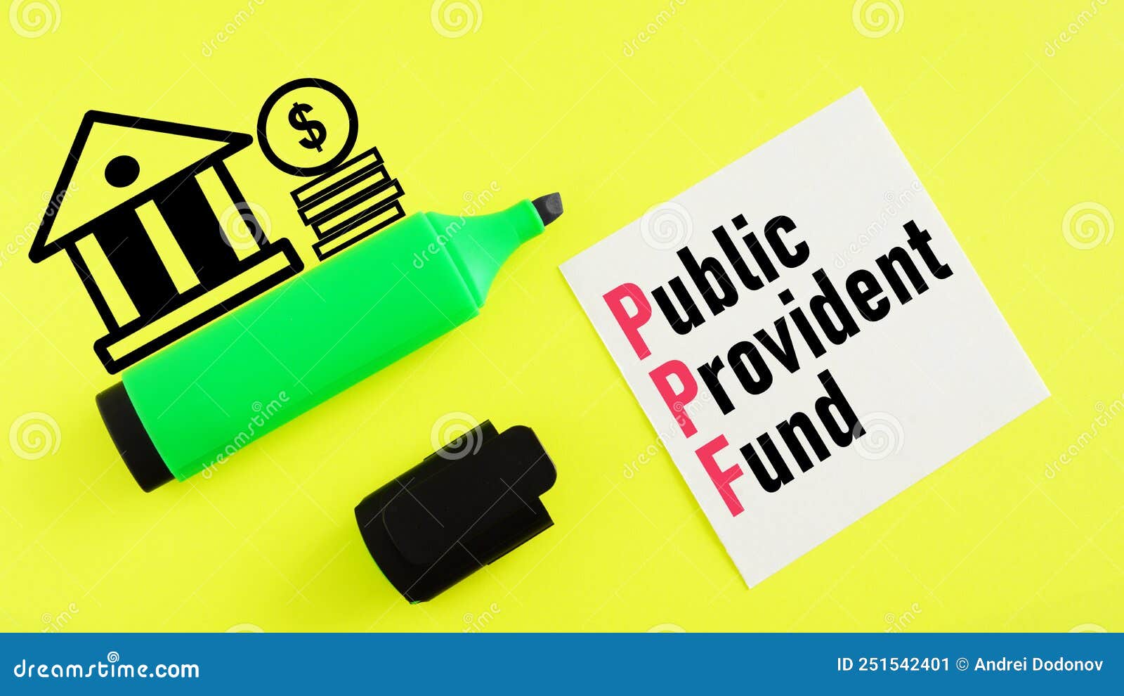 public provident fund ppf is shown using the text