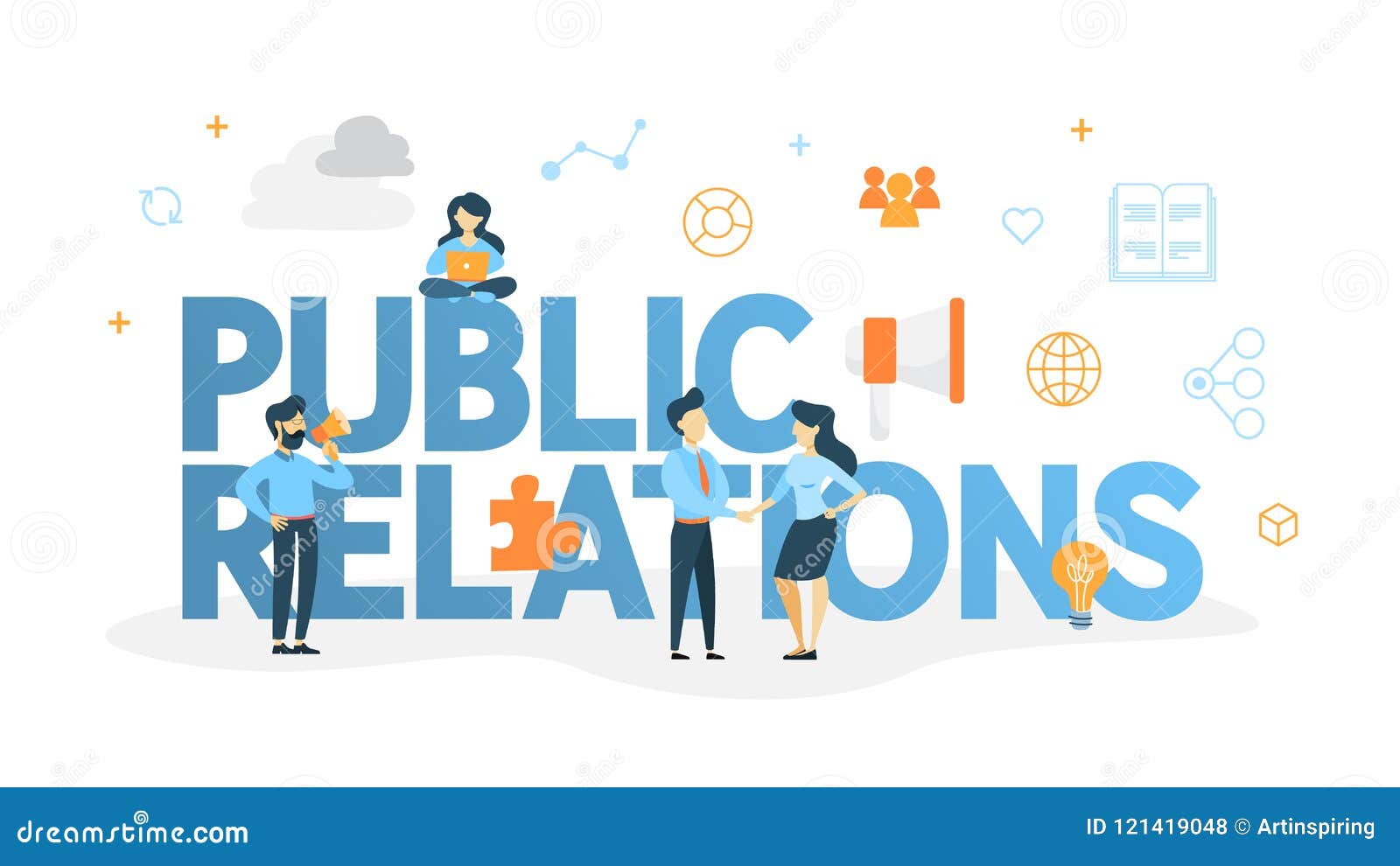public relations concept 