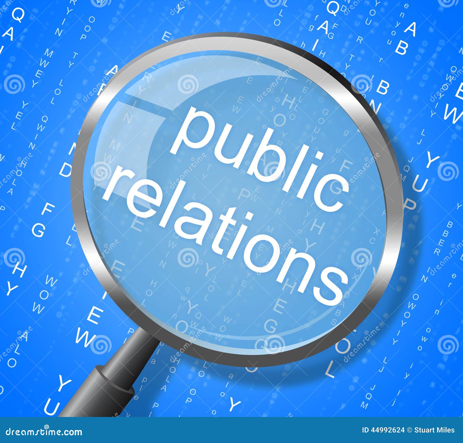 public relations means press release and magnification