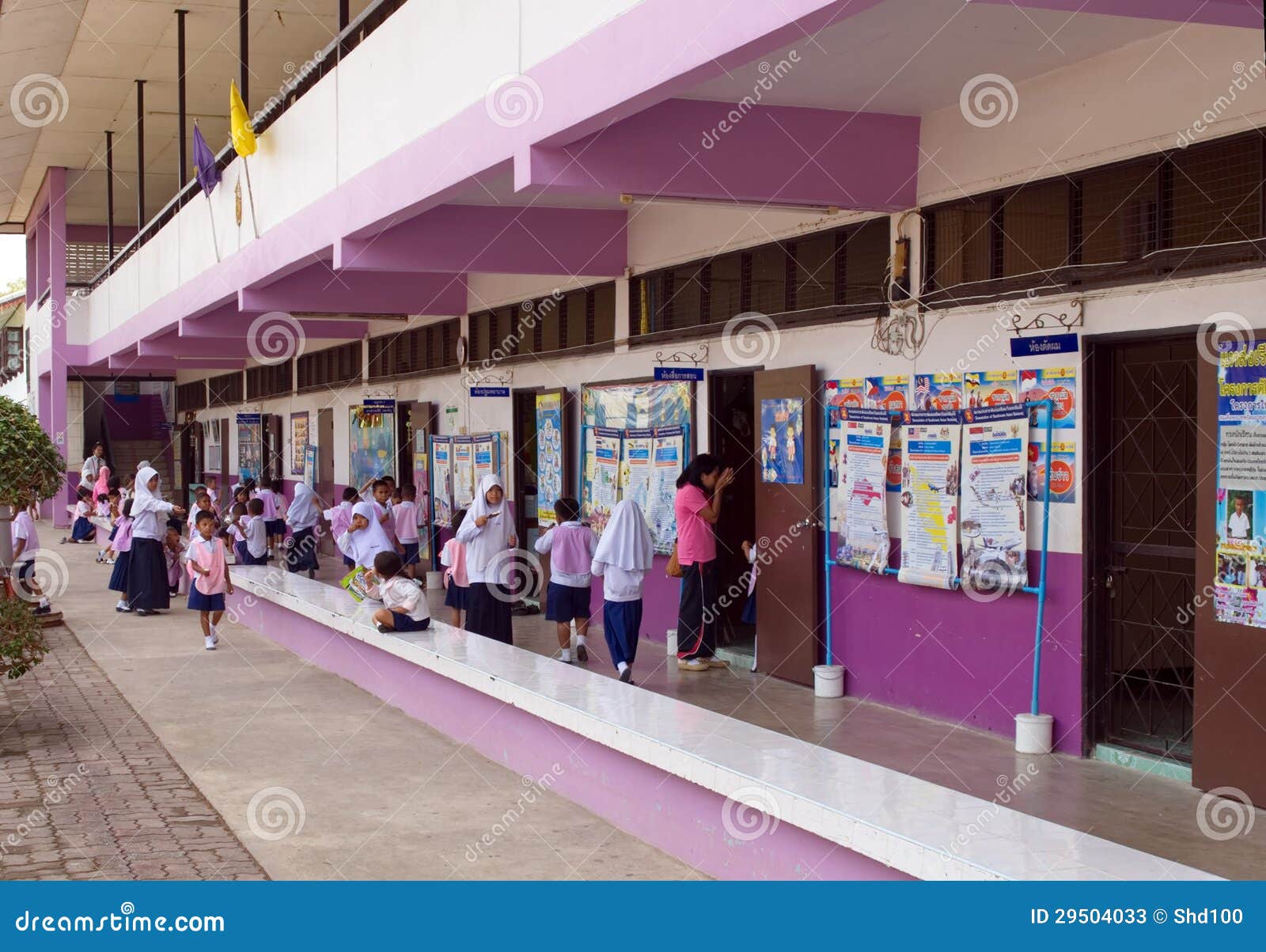 Public School in Thailand 3 Editorial Stock Photo Image of state