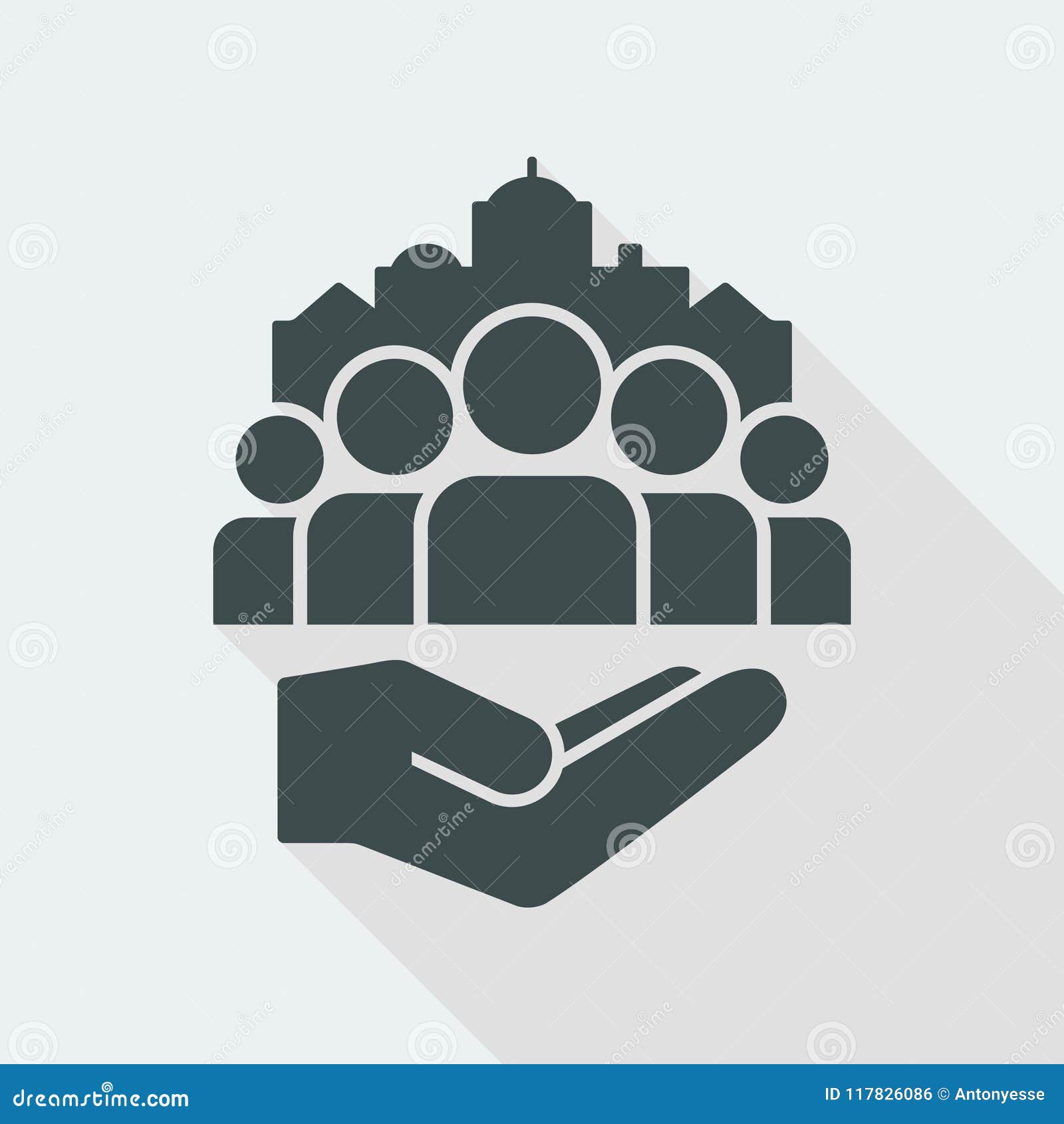 Public Services for Citizens - Vector Icon Stock Vector - Illustration of  group, citizen: 117826086