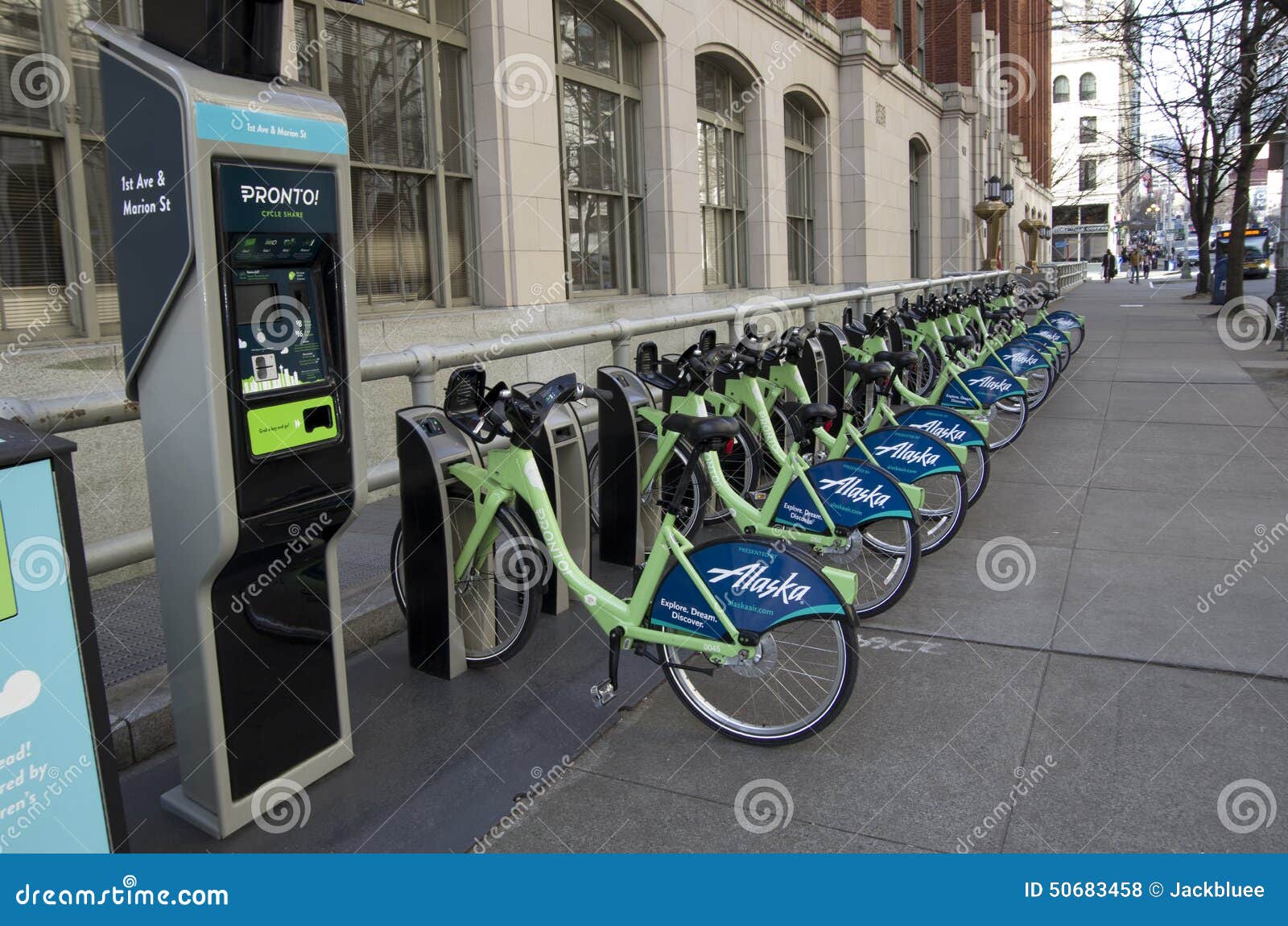 Public Street Bike Rental Seattle Editorial Stock Photo Image: 50683458 Public Street Bike Rental Seattle Editorial Stock Photo Image: 50683458