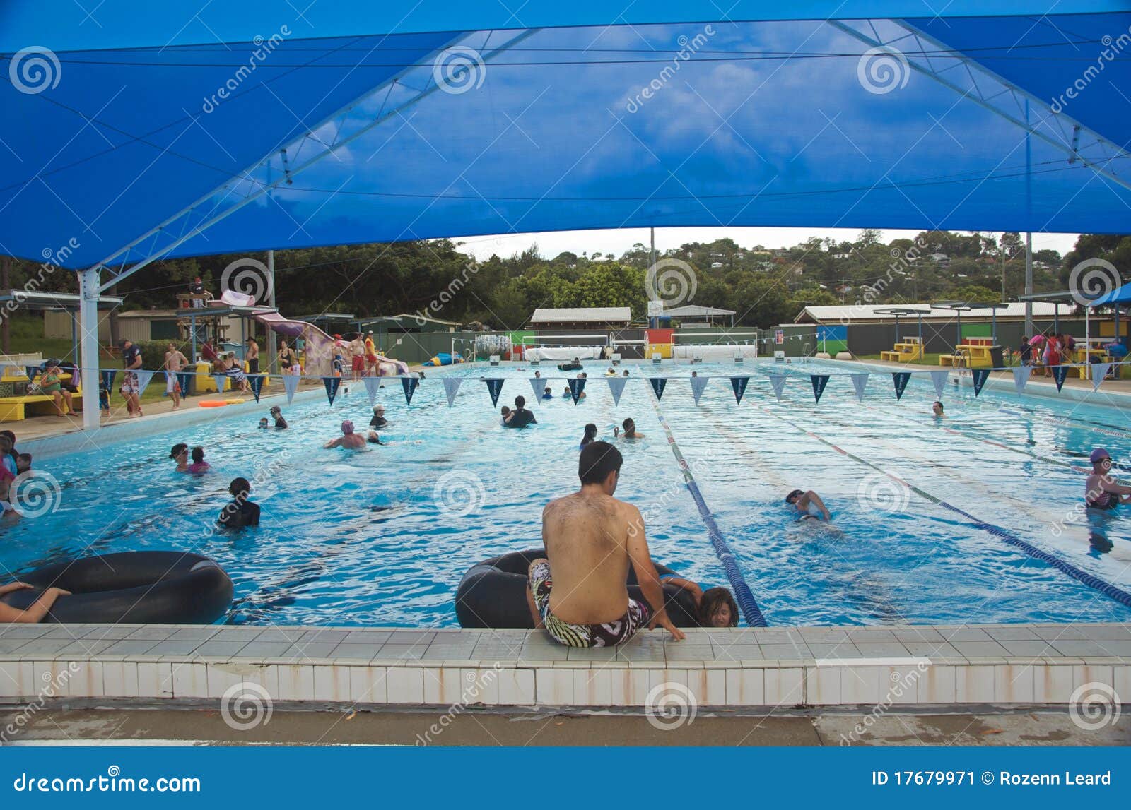 Public Swimming Pool Outside