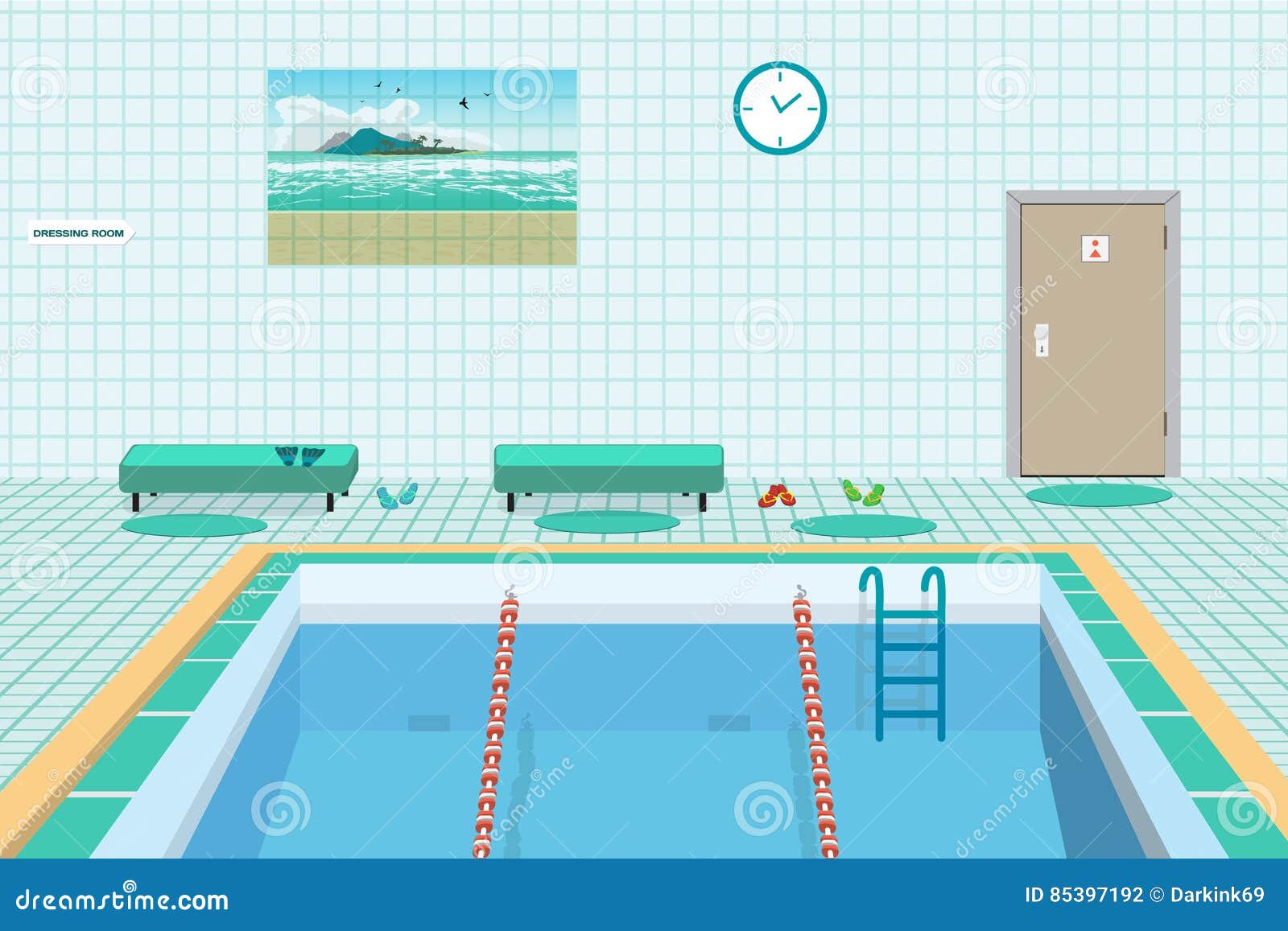 Olympic Swimming Pool Clip Art