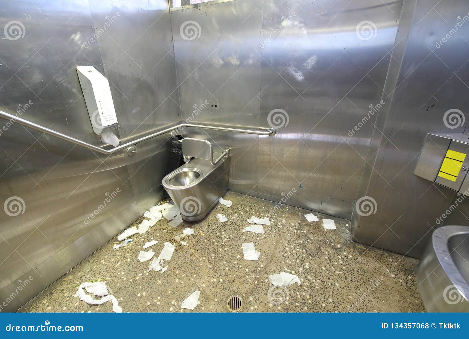 Public Toilet Melbourne Australia Stock Photo Image of messy