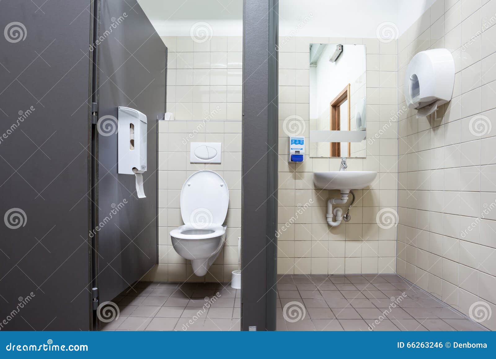 Public toilet and sink stock photo. Image of detail, plumbing 66263246