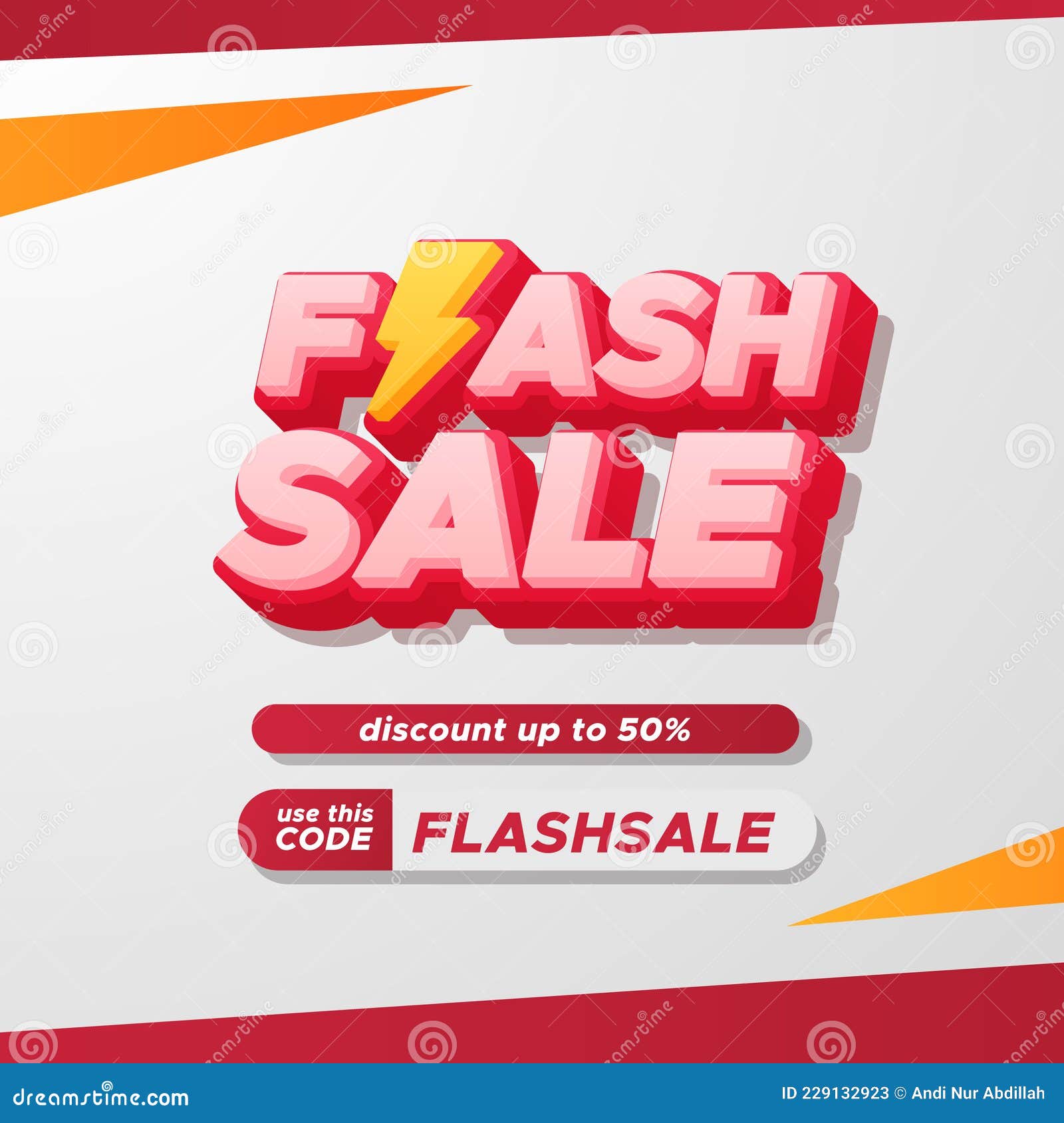 Vecteurs et illustrations de Promotion ventes flash en