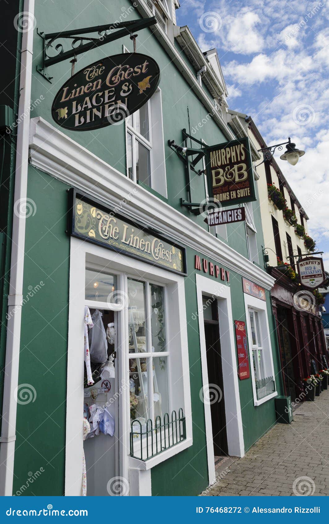 Pubs and shops in Ireland editorial photography. Image of shops 76468272