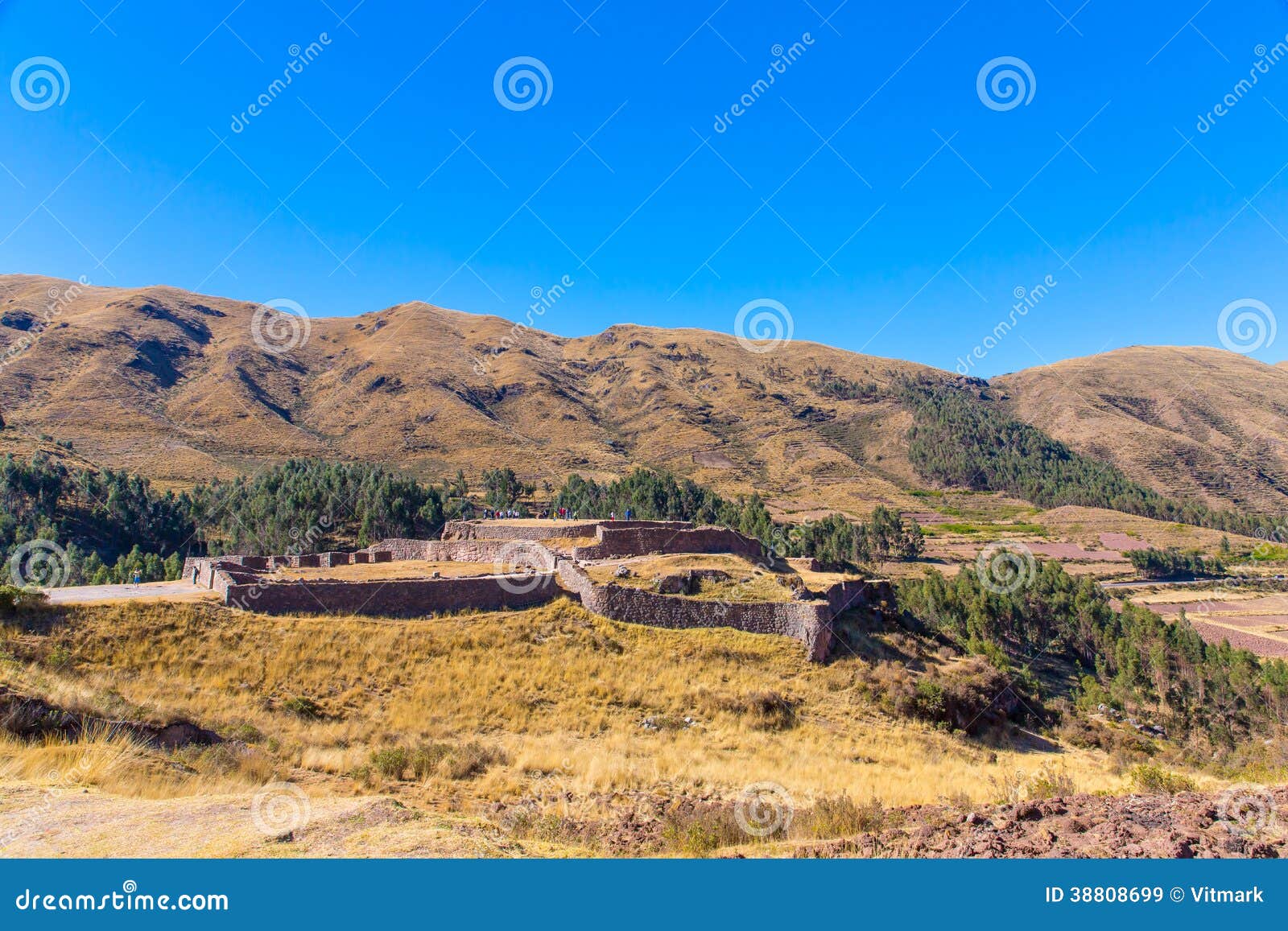 puca pucara, ancient inca fortress, peru. south america