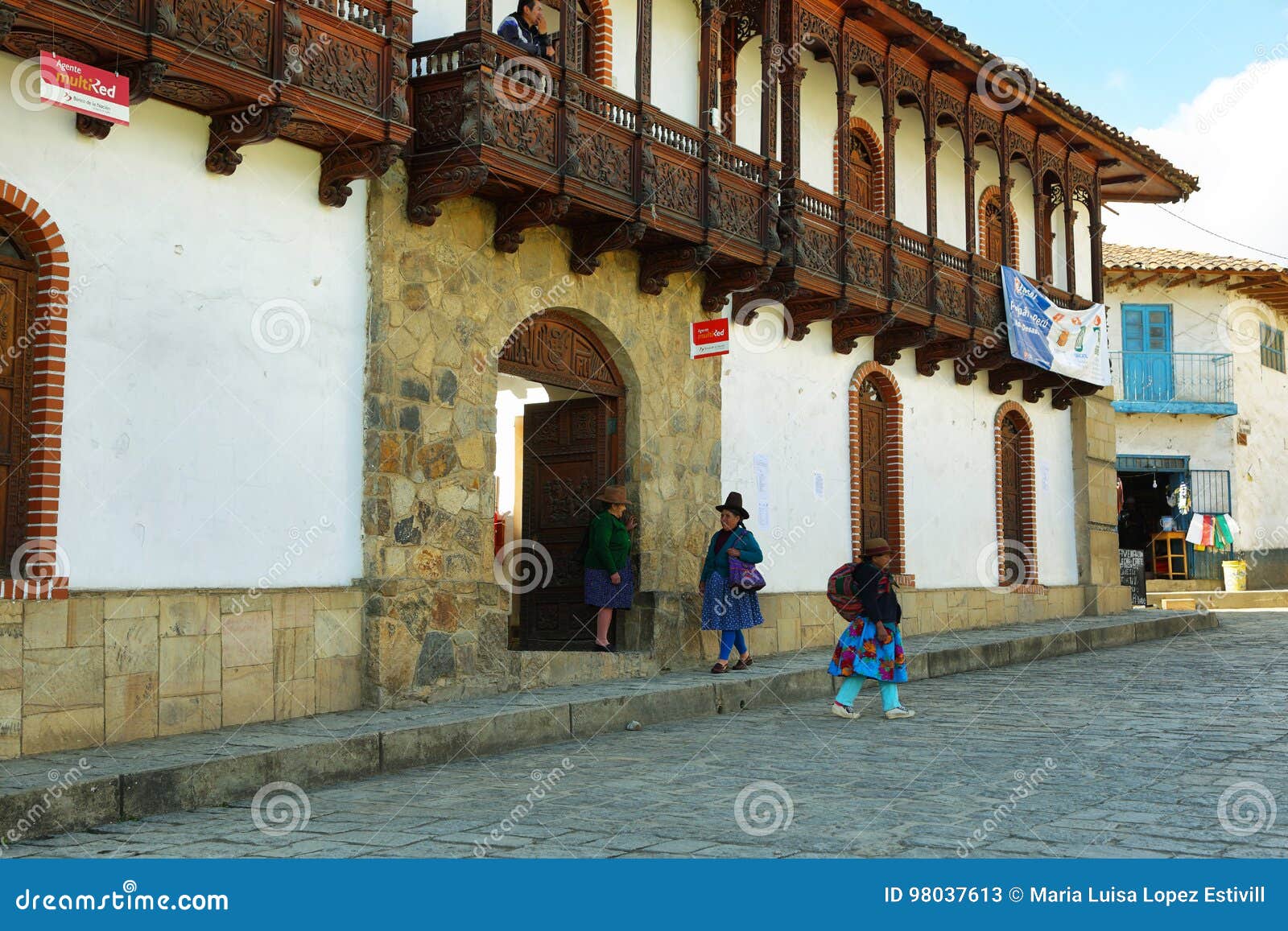 Pueblo de Chacas, Perú foto de archivo editorial. Imagen de ciudad -  98037613