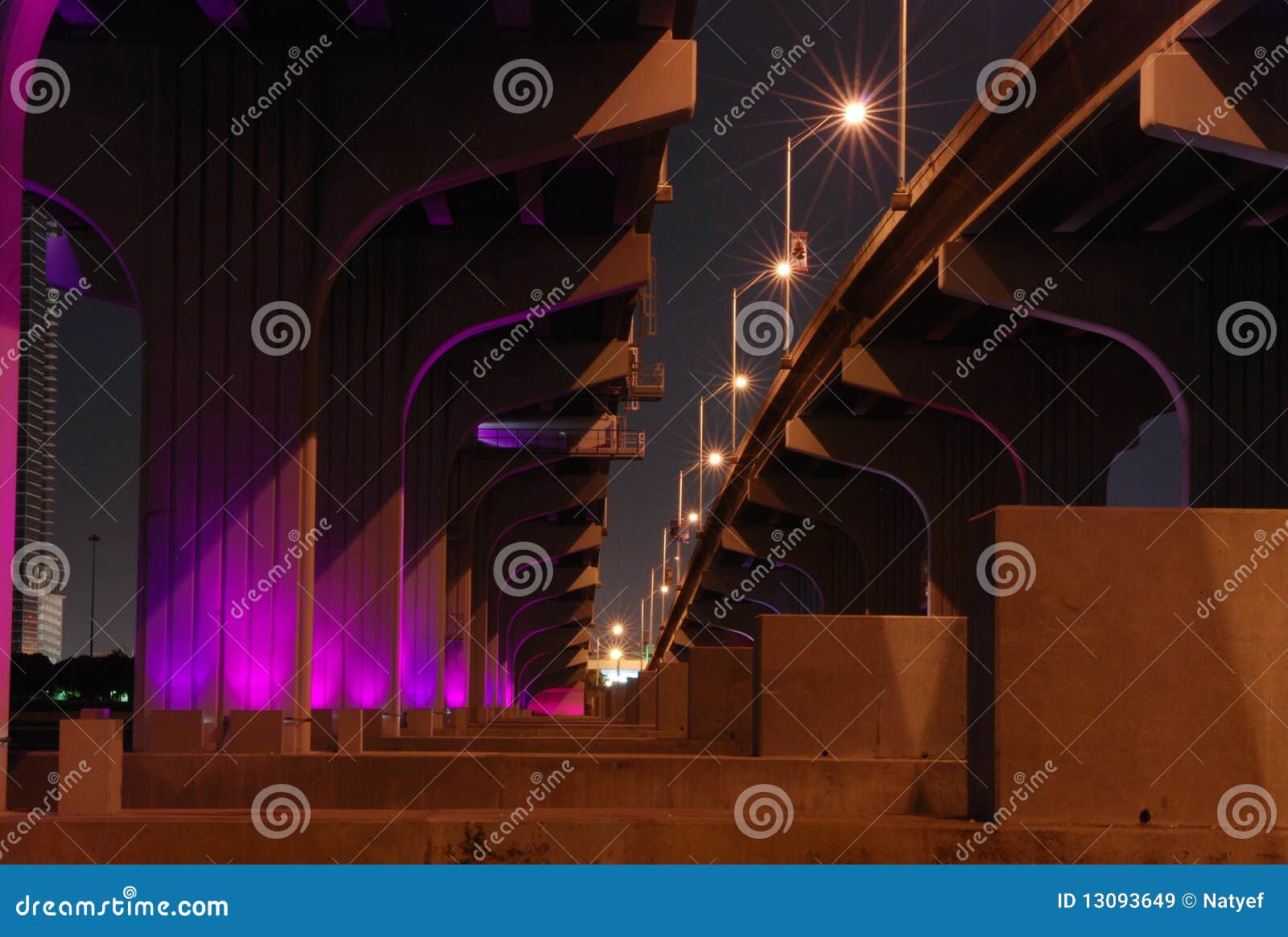 Puente de Miami imagen de archivo. Imagen de america - 13093649