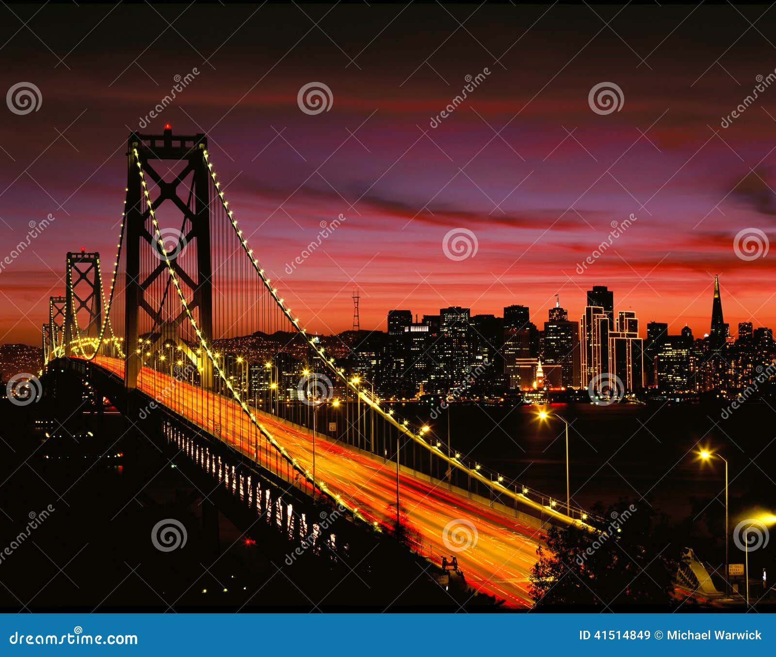 pix Puente De San Francisco De Noche dreamstime