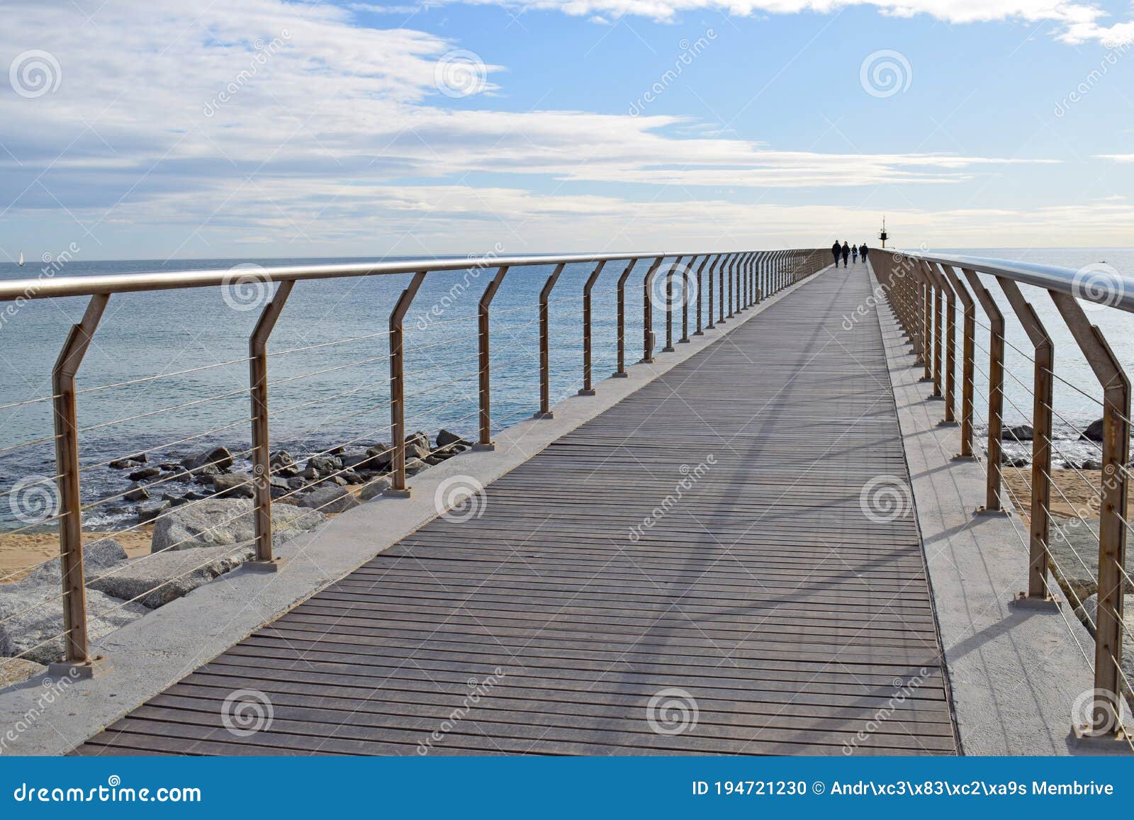 puente del petroleo, in badalona barcelona