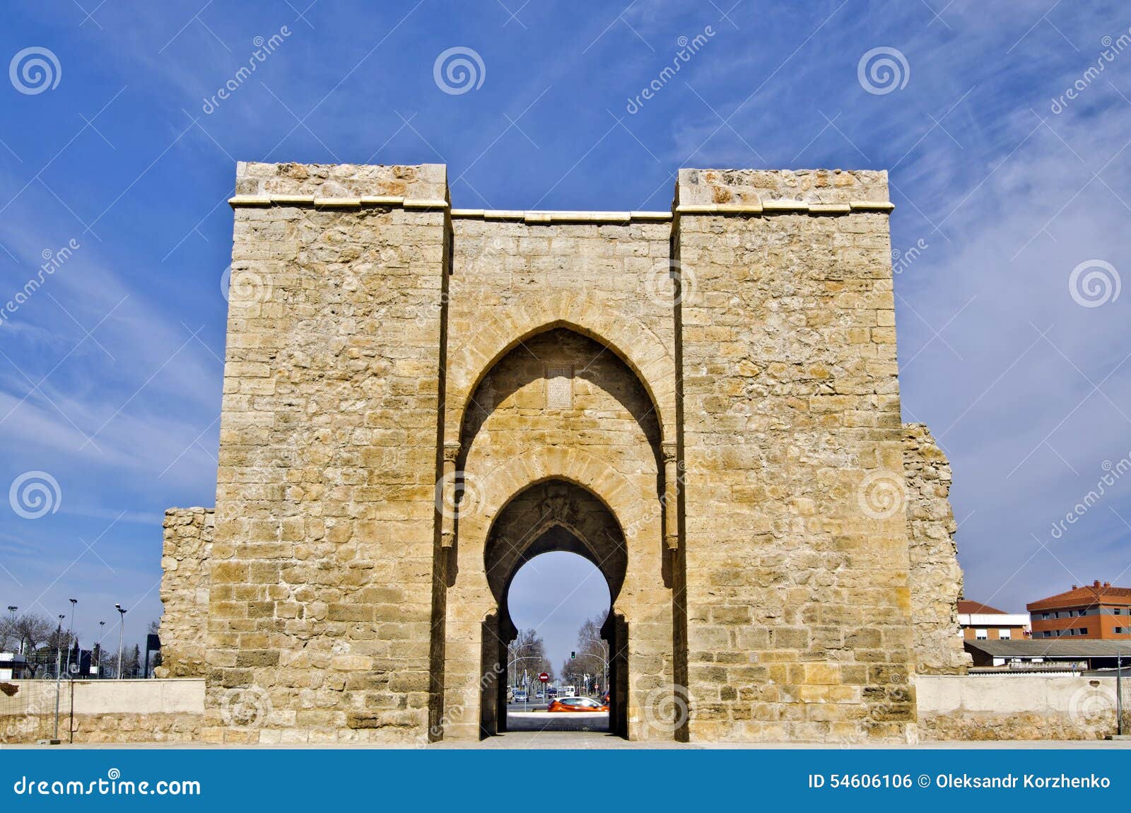 puerta de toledo gate in ciudad real