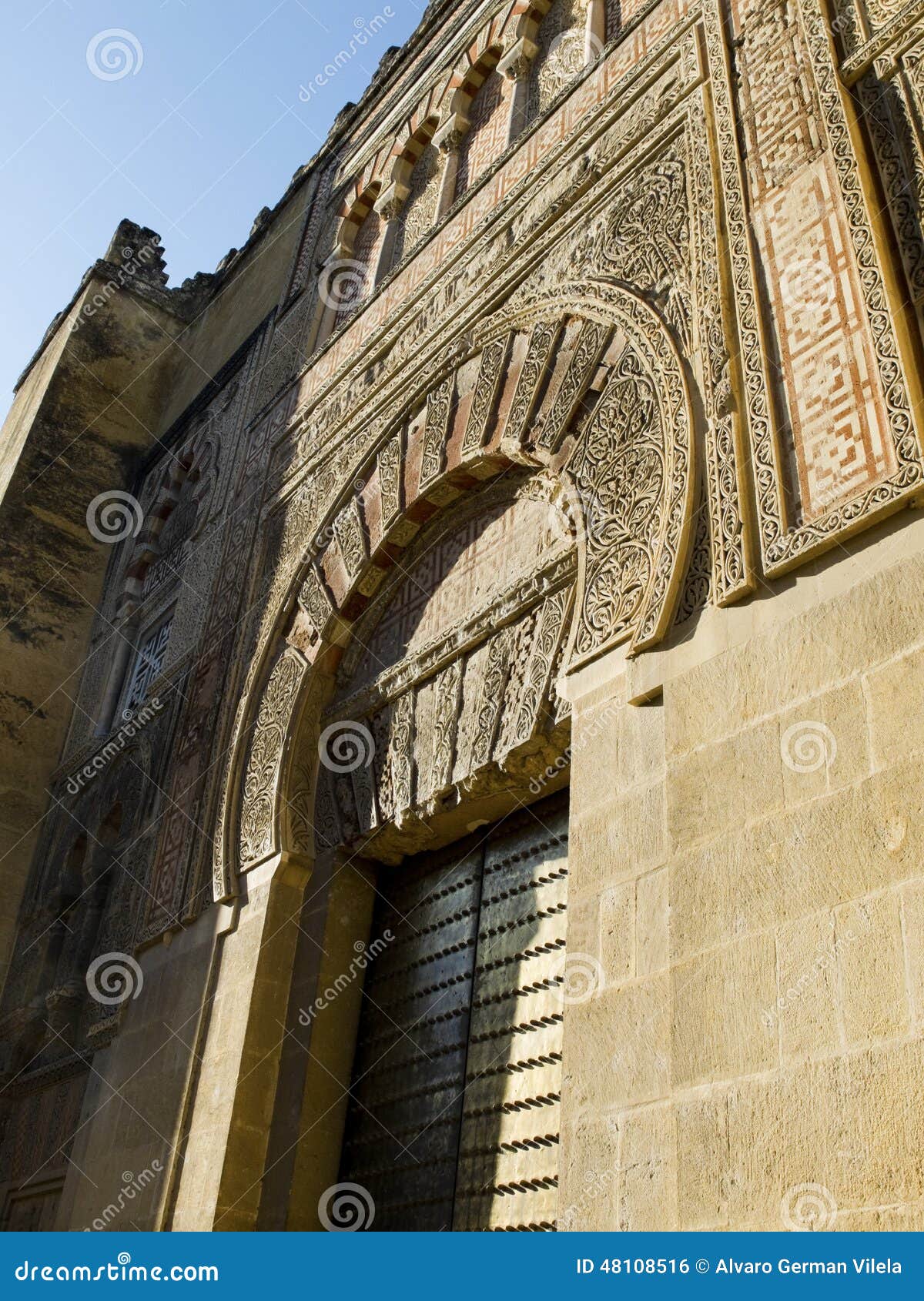 puerta del espiritu santo of cathedral mosque, mezquita de cordo