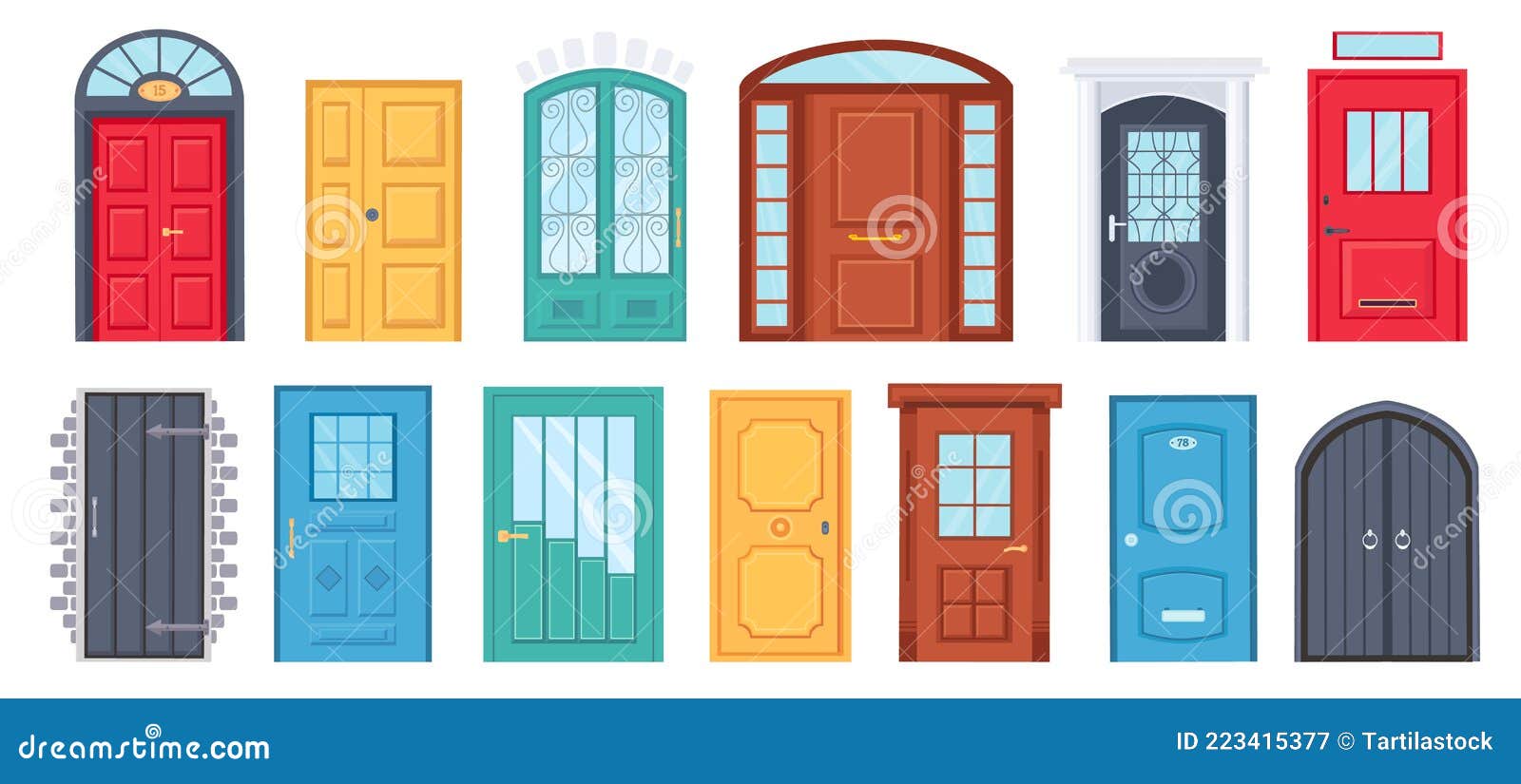Puertas Retro. Exterior De La Puerta Delantera De Dibujos Animados Con Pared De Ladrillo. Entrada De Casa O Oficina Con Vidrio. Di Ilustración del Vector - Ilustración de color, umbral: 223415377 Puertas Retro. Exterior De La Puerta Delantera De Dibujos Animados Con Pared De Ladrillo. Entrada De Casa O Oficina Con Vidrio. Di Ilustración del Vector - Ilustración de color, umbral: 223415377
