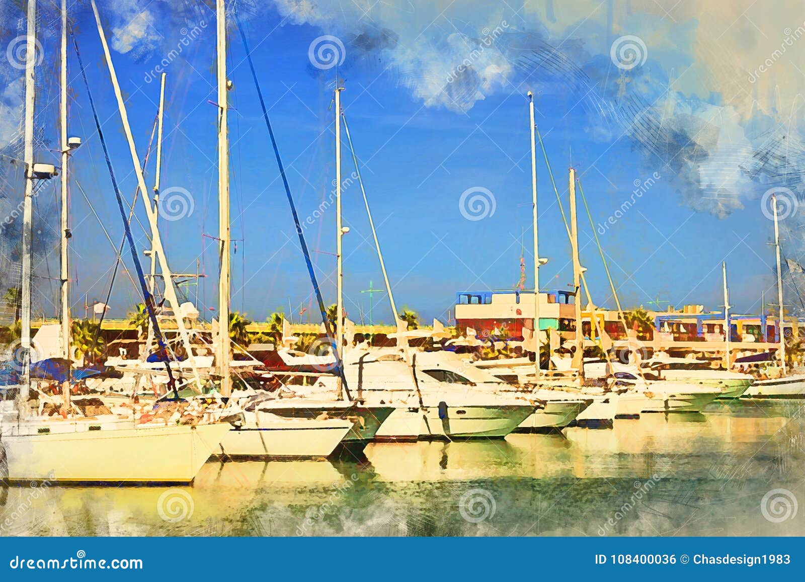 yachts and boats in torrevieja