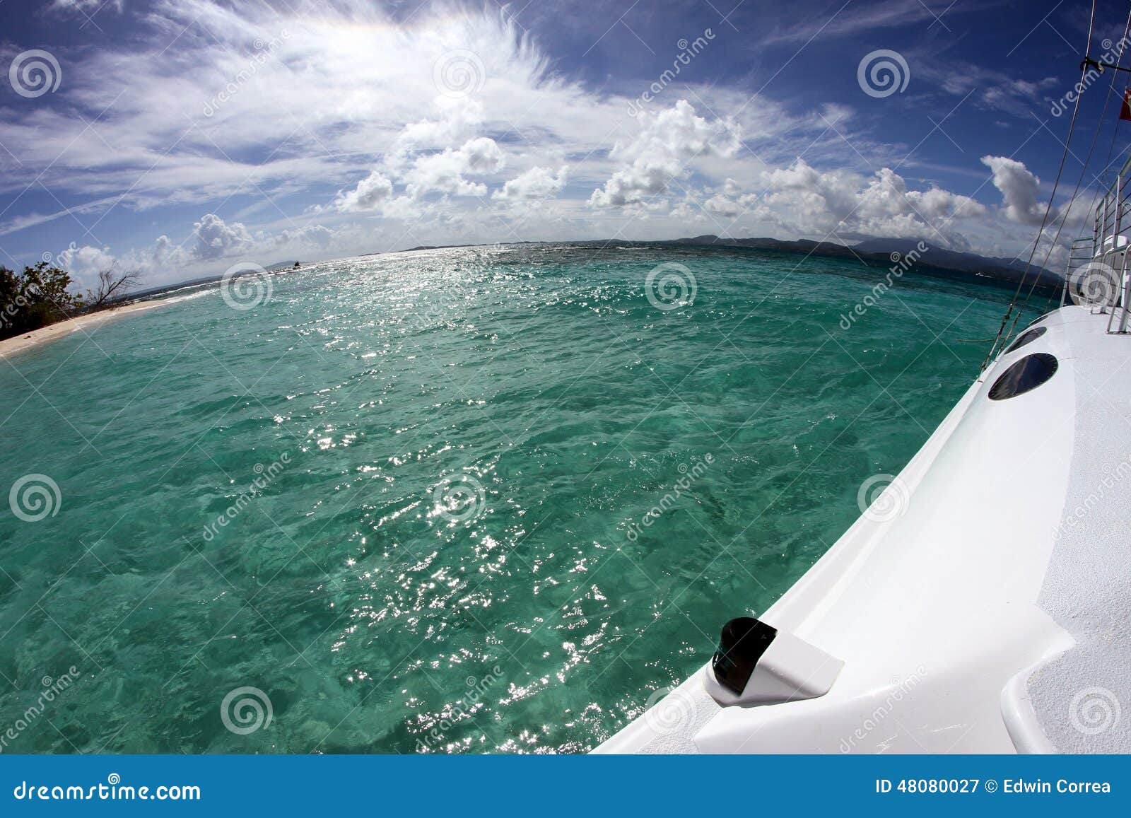 Puerto Rico Sailing imagen de archivo. Imagen de costa 48080027