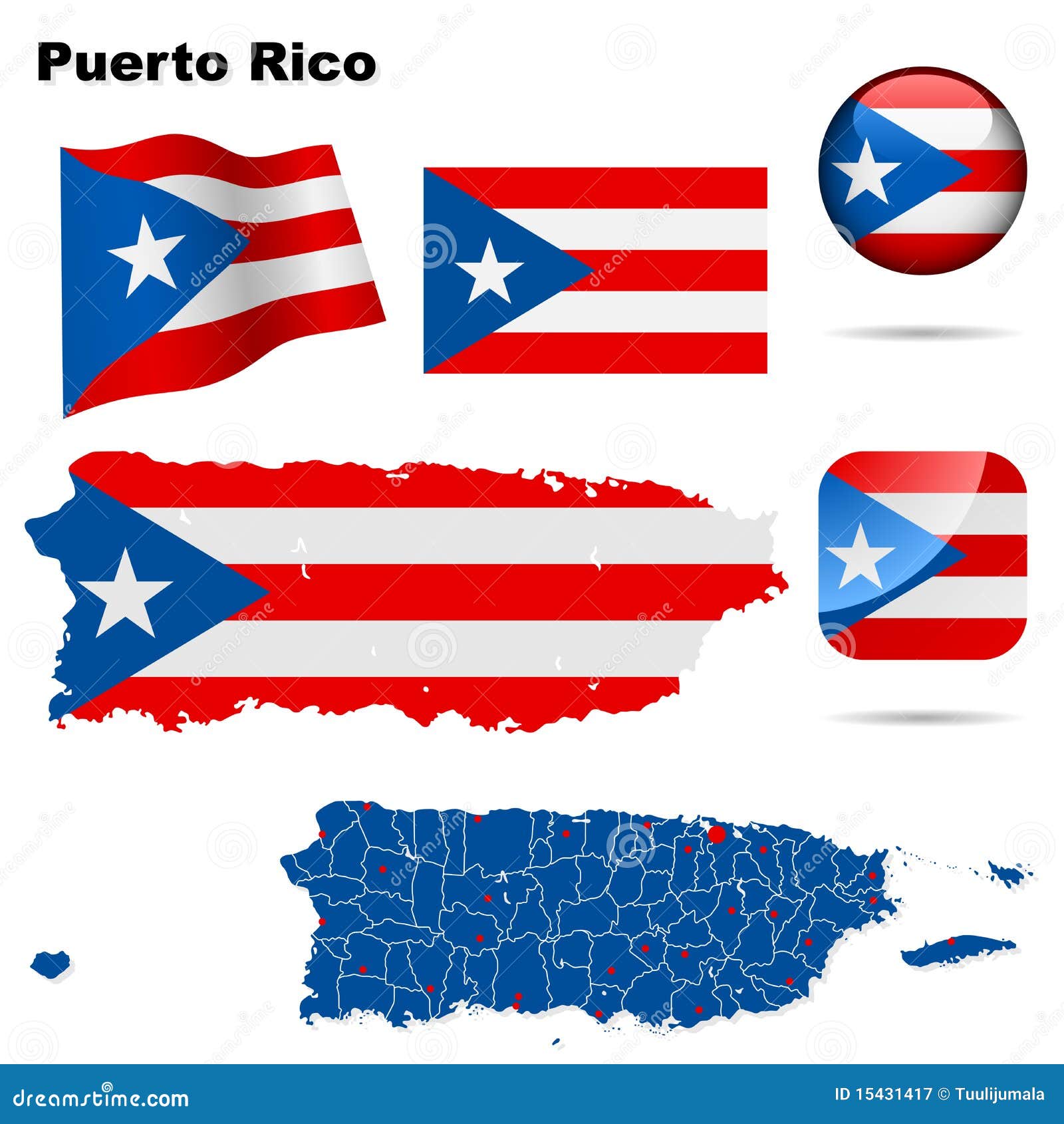 free clipart map of puerto rico - photo #33