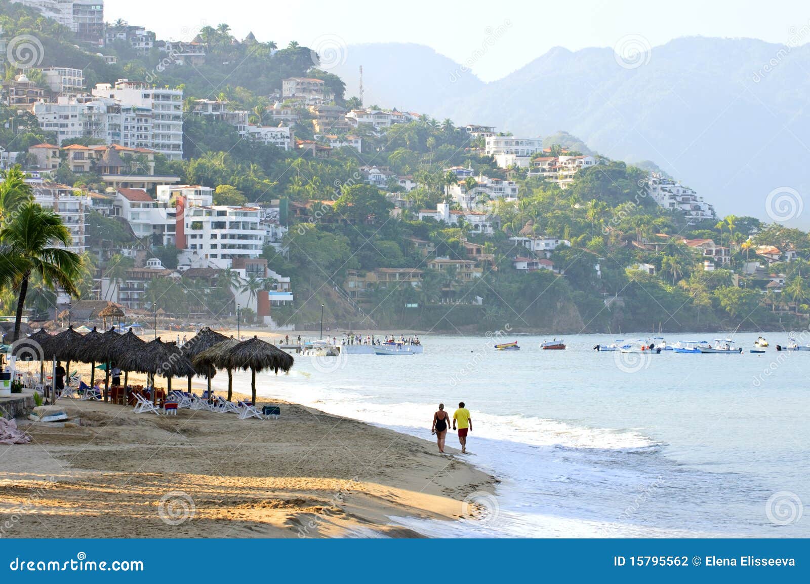 Puerto Vallarta Beach, Mexico Editorial Photography Image of resorts