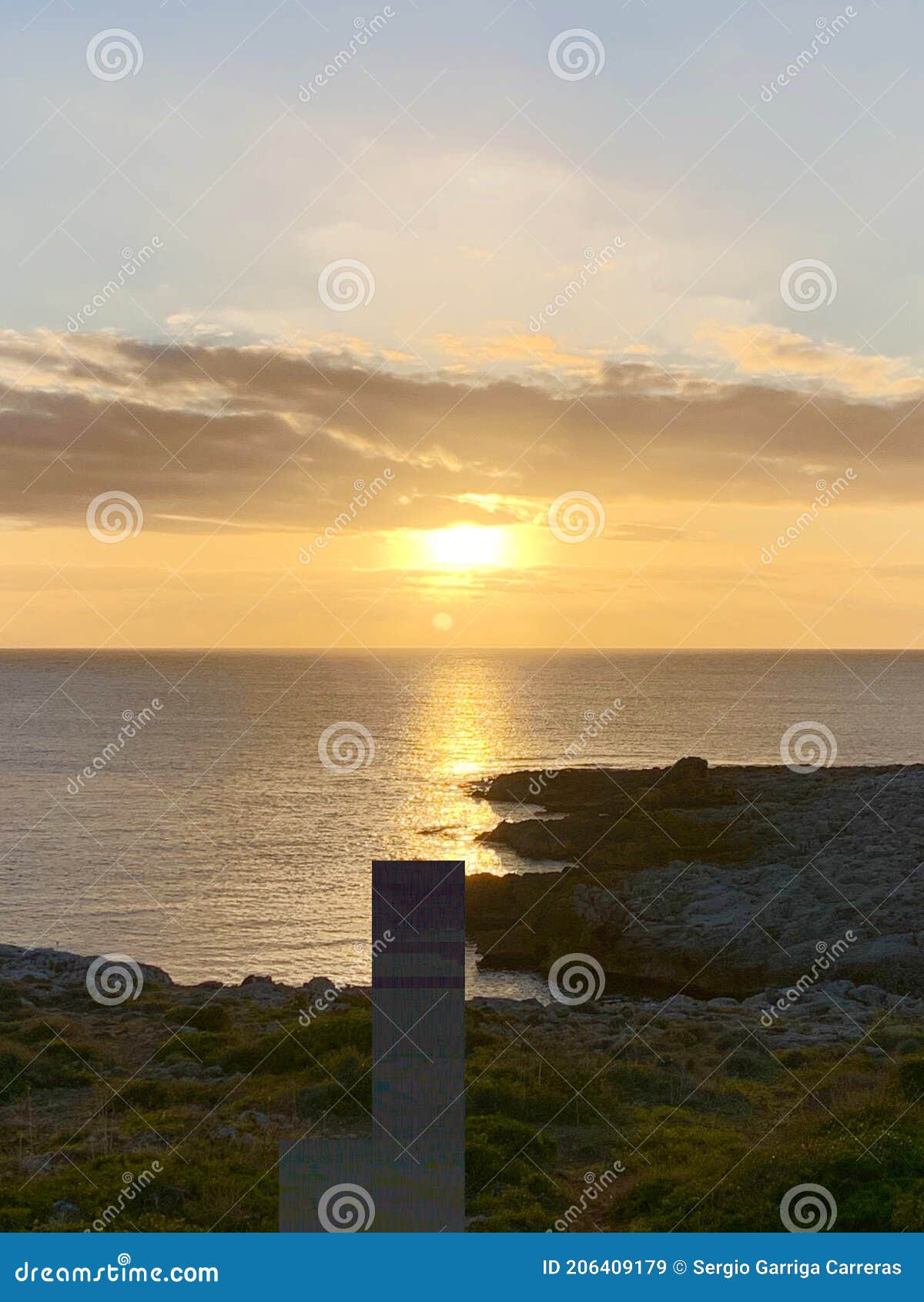 puesta de sol en el paraÃÂ­so menorca