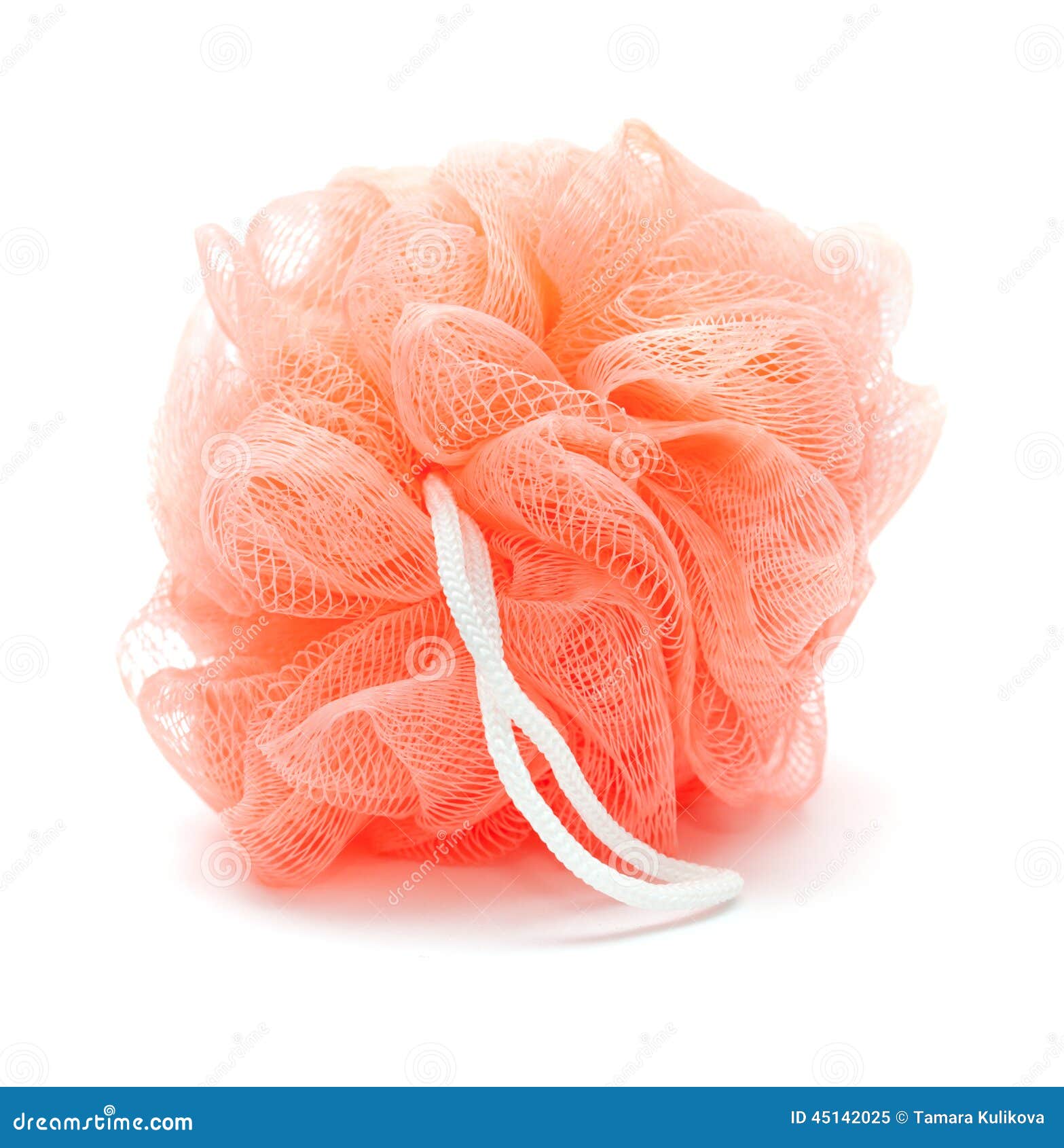 Puff Shower sponge stock image. Image of plastic, light 45142025