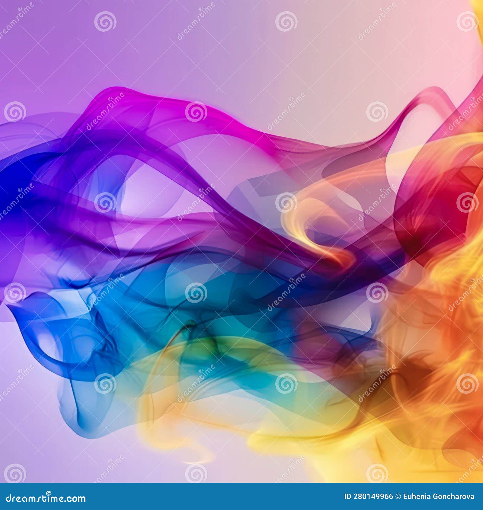 Puff of Smoke in Neon Tones, Abstract Art, Colored Steam Background, Smoke  Cloud Swirl Pattern, Bright Vivid Colors. Stock Illustration - Illustration  of mystical, tones: 280149966