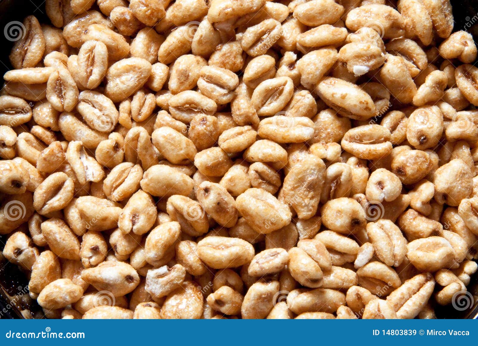 Puffed wheat stock image. Image of breakfast, energy 14803839