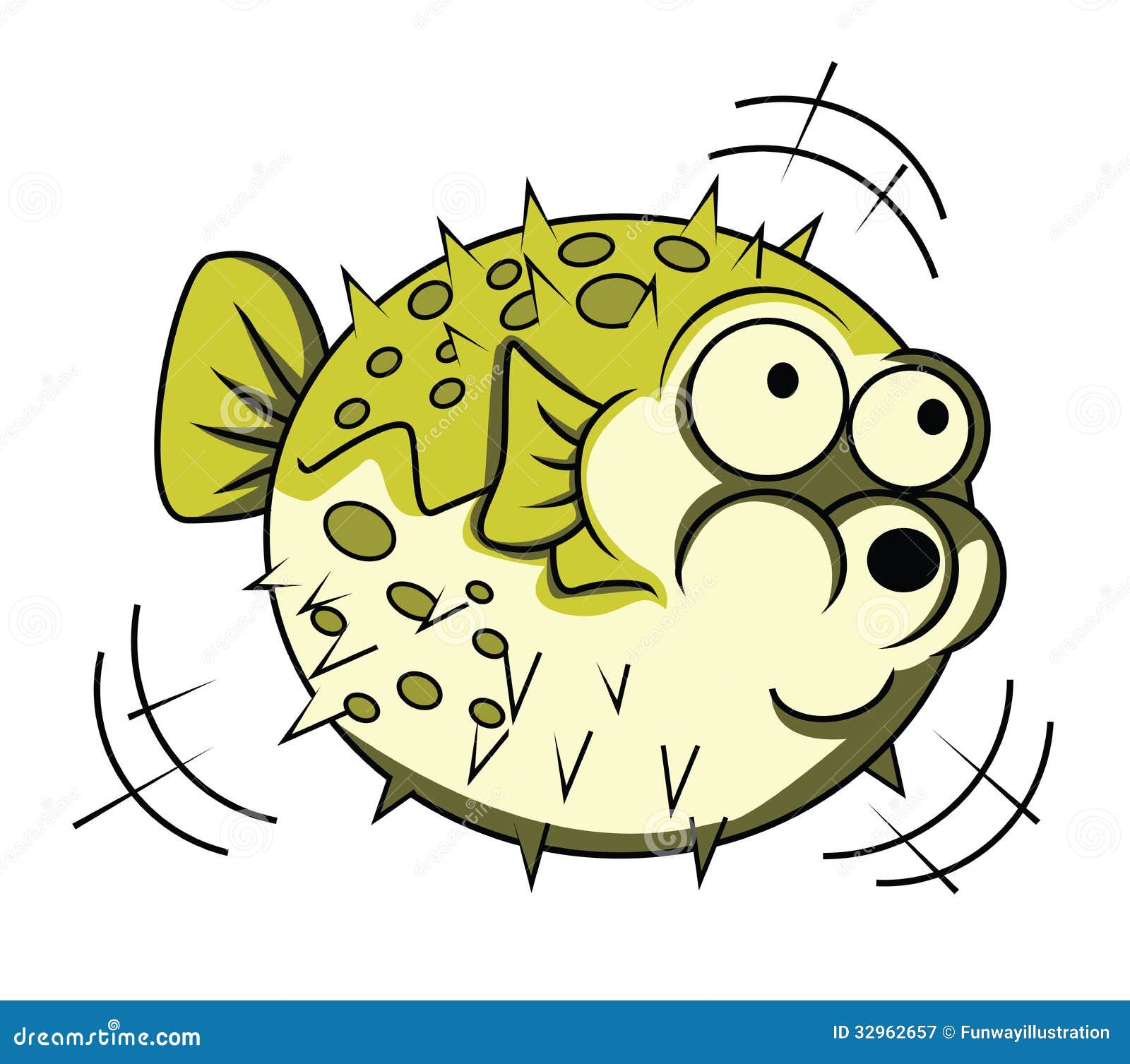 Puffer fish stock illustration. Illustration of clipart - 32962657