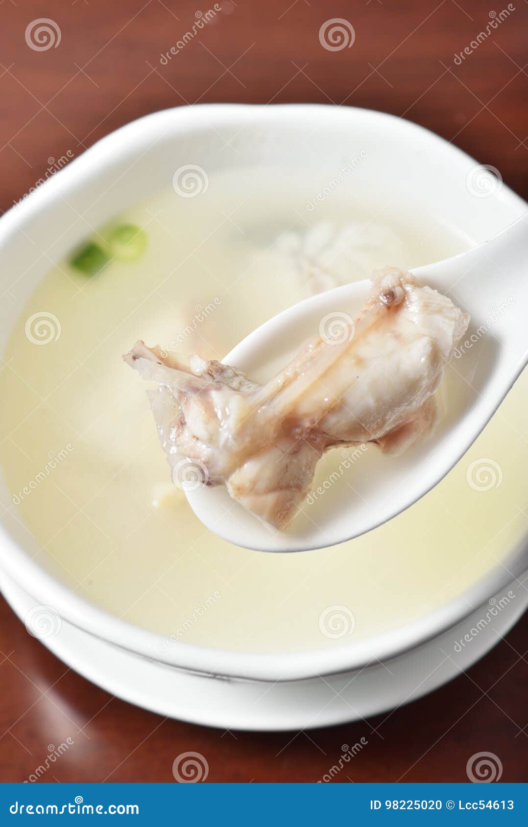 Puffer fish soup stock photo. Image of white, restaurant 98225020