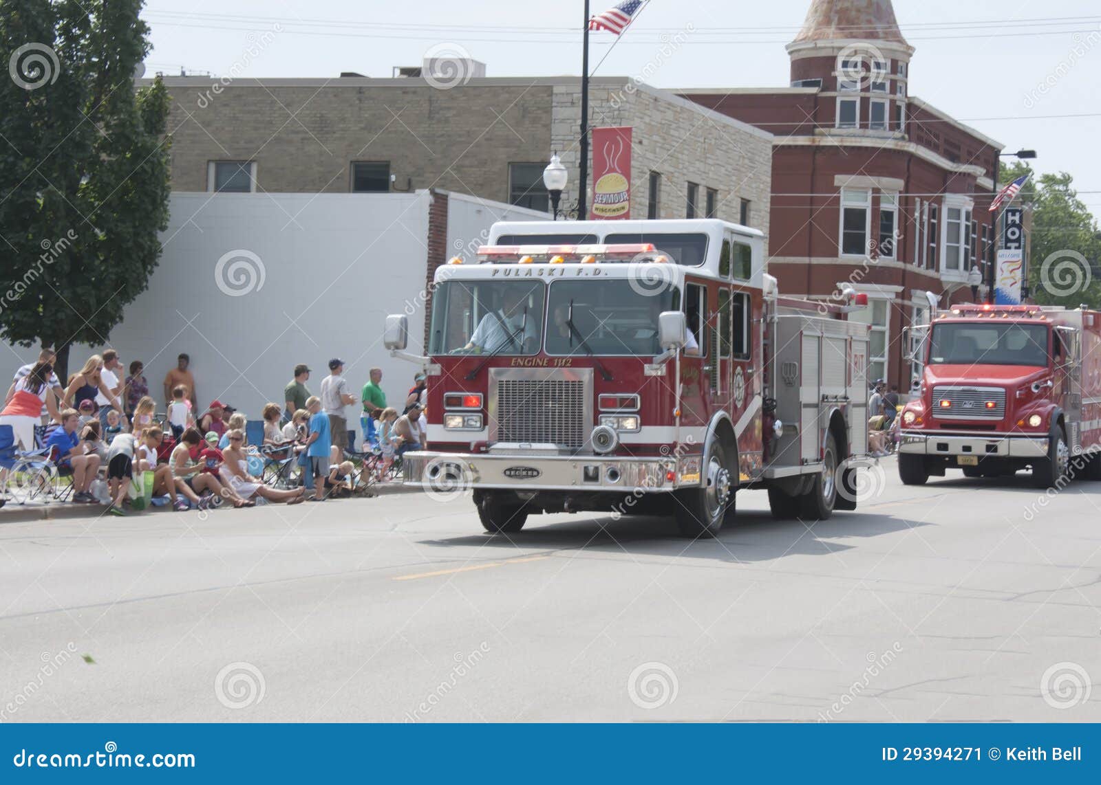 Pulaski Fire Department Engine Truck Editorial Photo Image of celebration, pulaski 29394271