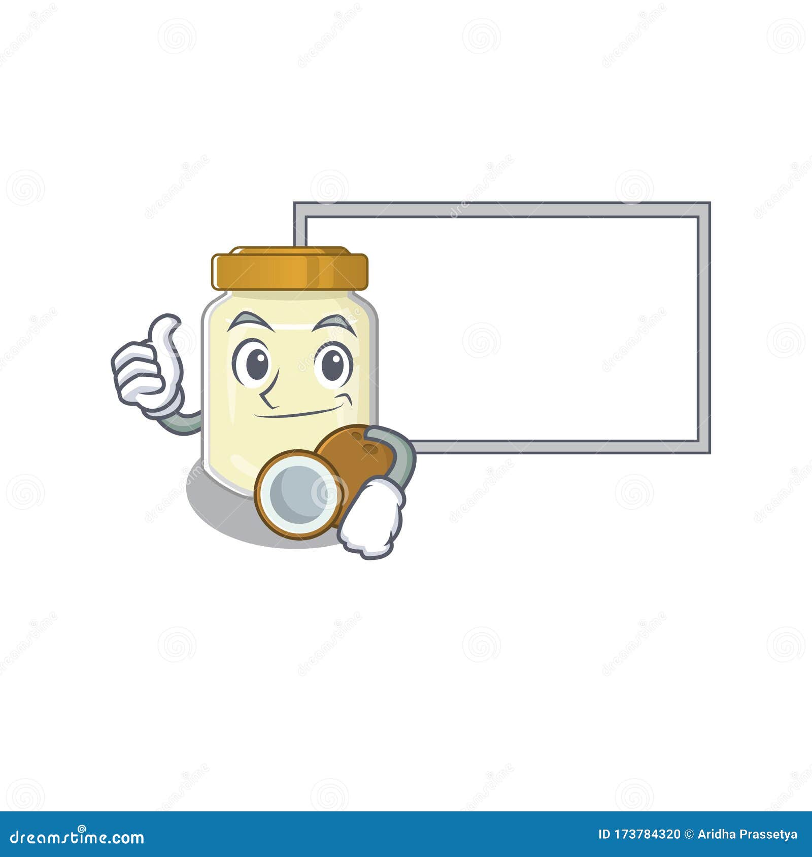 Pulgar Del Diseño De Los Dibujos Animados De Manteca De Coco, Que Cuenta Con Un Consejo De Administración Ilustración del Vector - Ilustración de lindo, cristal: 173784320 Pulgar Del Diseño De Los Dibujos Animados De Manteca De Coco, Que Cuenta Con Un Consejo De Administración Ilustración del Vector - Ilustración de lindo, cristal: 173784320