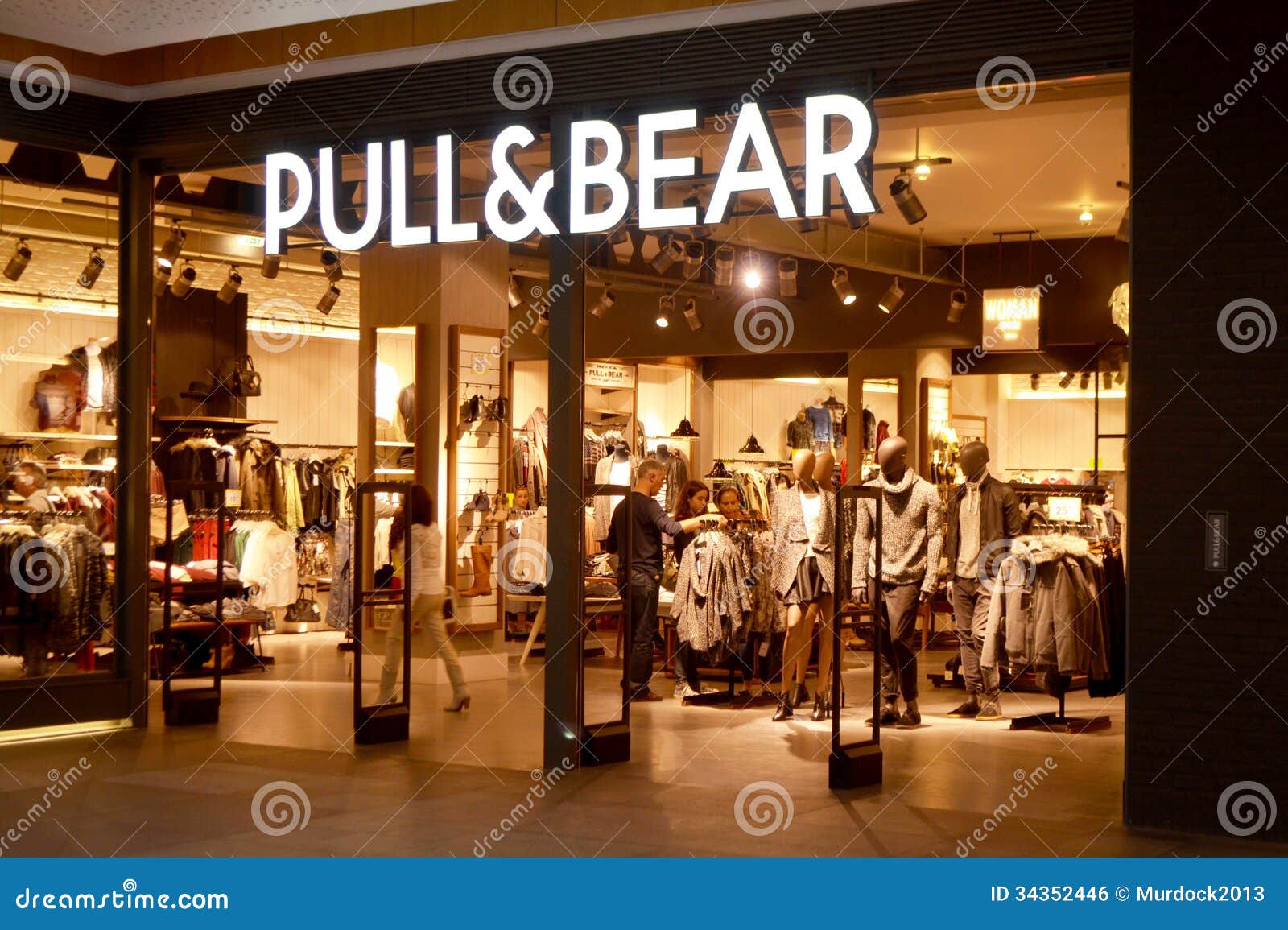 Pull & Bear clothing store editorial photo. of pull -