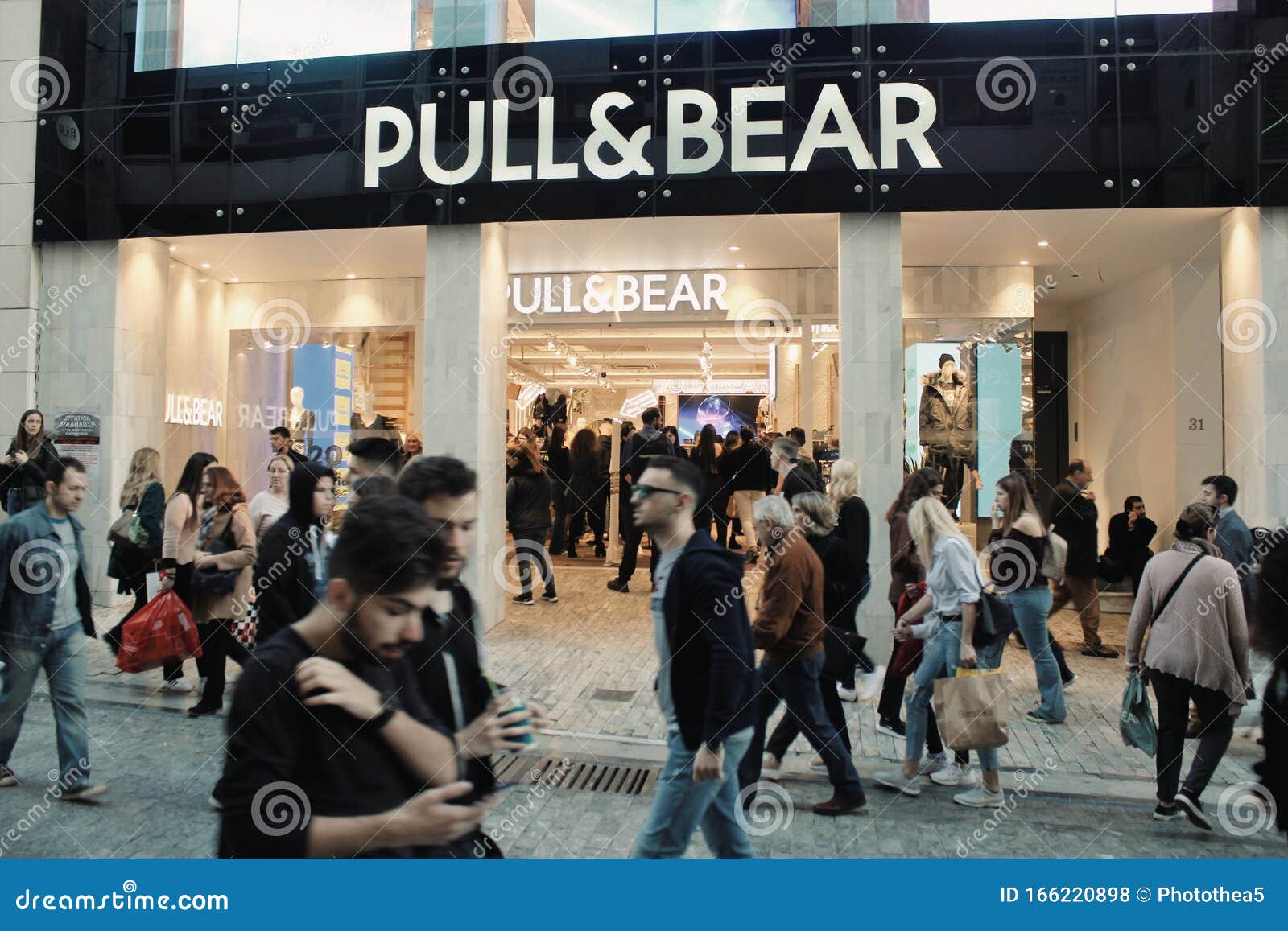 Pull and Bear Store Athens, Greece Editorial Stock Photo - Image of friday, city:
