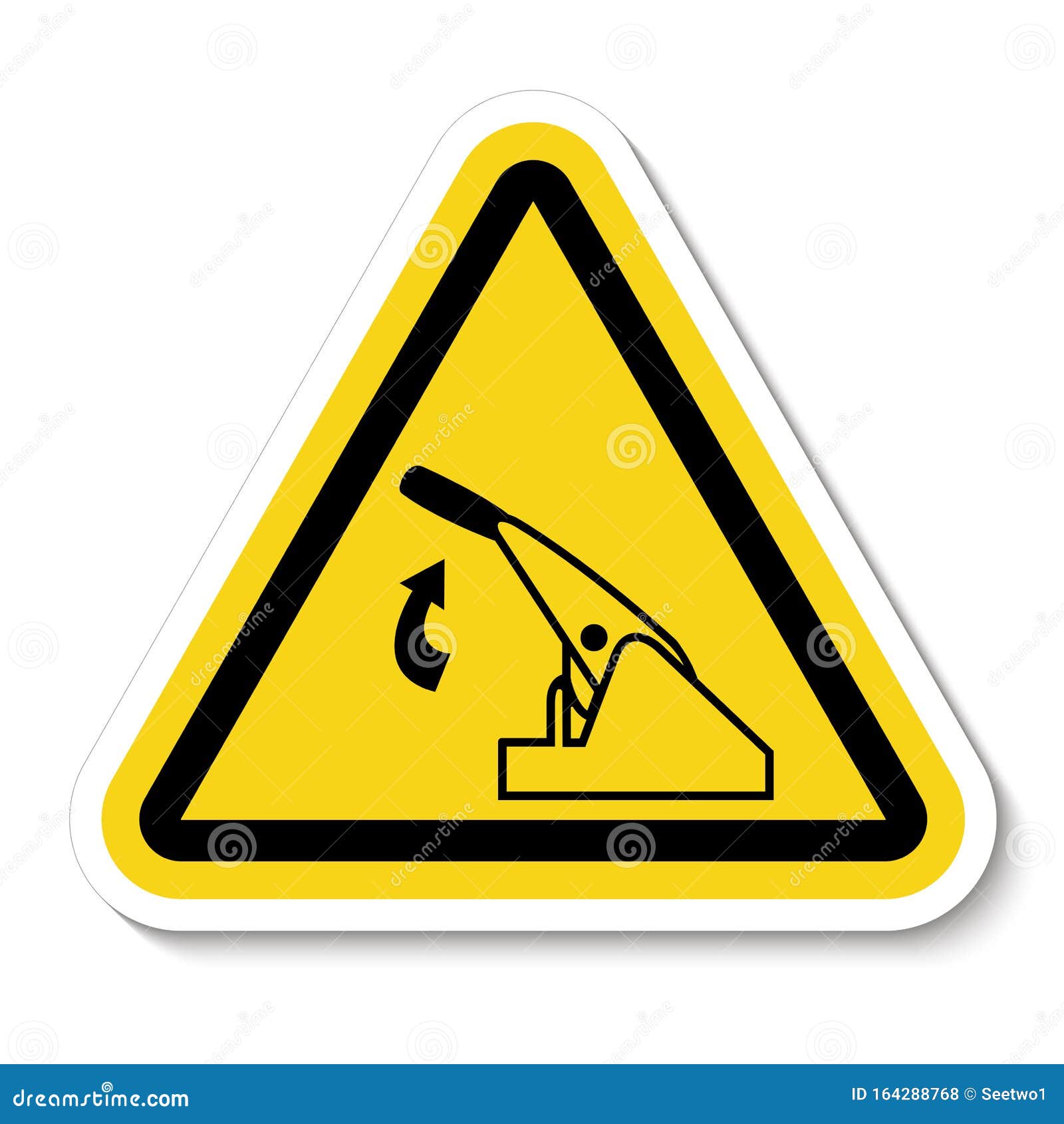 Pull Parking Brake Symbol Sign Isolate on White Background,Vector