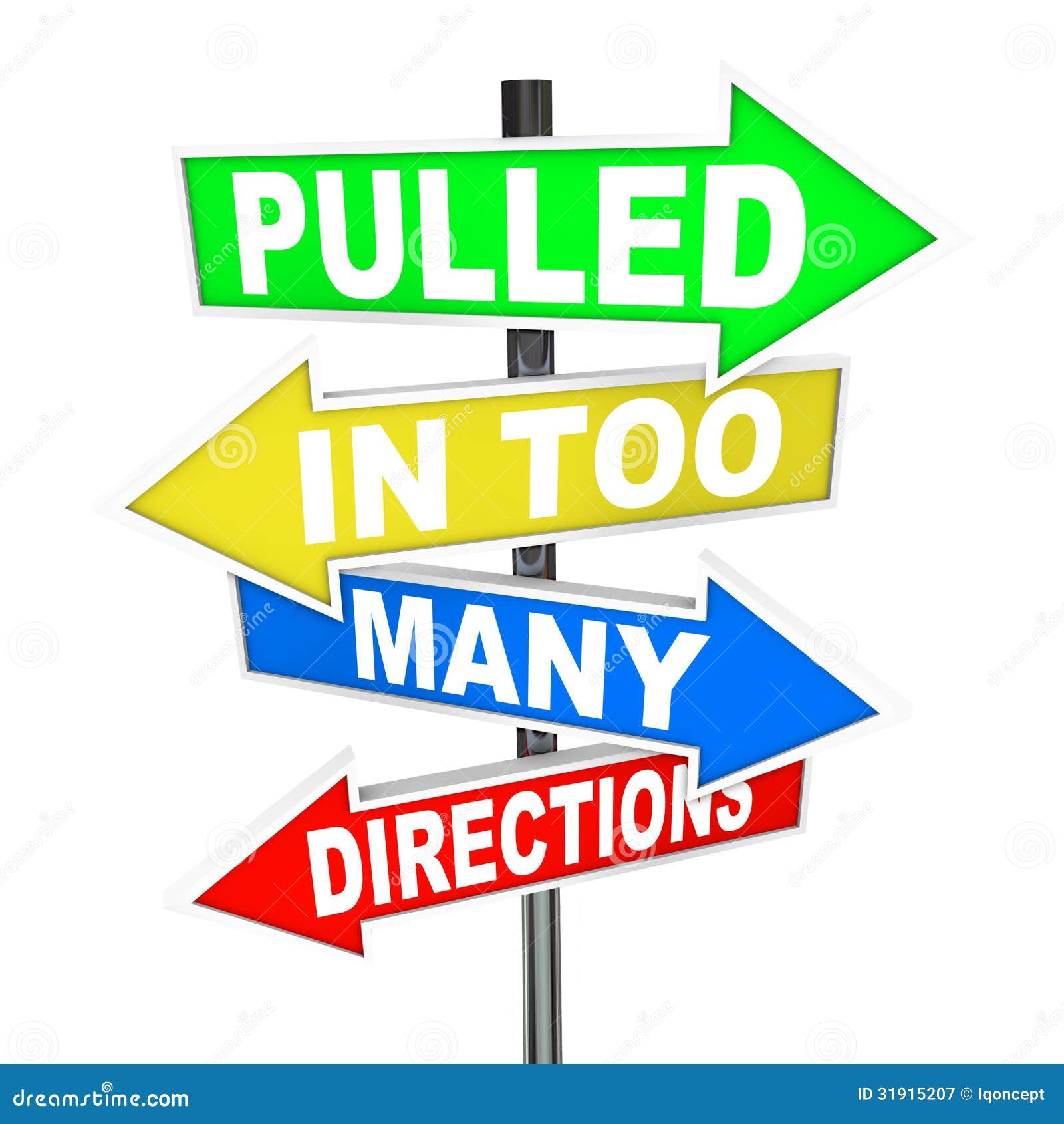 pulled in too many directions signs stress anxiety