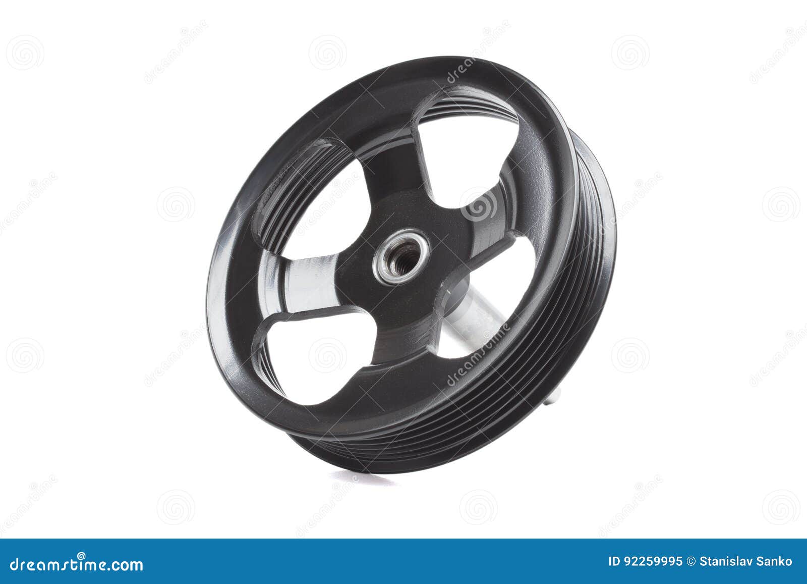 Pulley car stock image. Image of roller, drive, isolated 92259995