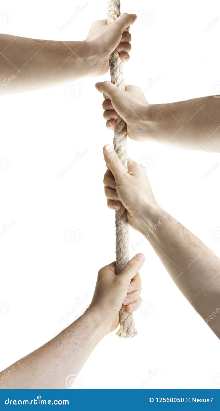 Hands Pulling Rope Image & Photo (Free Trial)