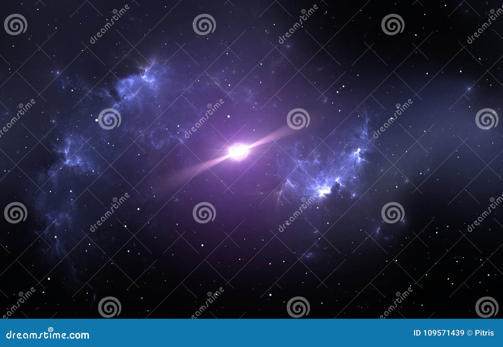 pulsar or neutron star in the nebula