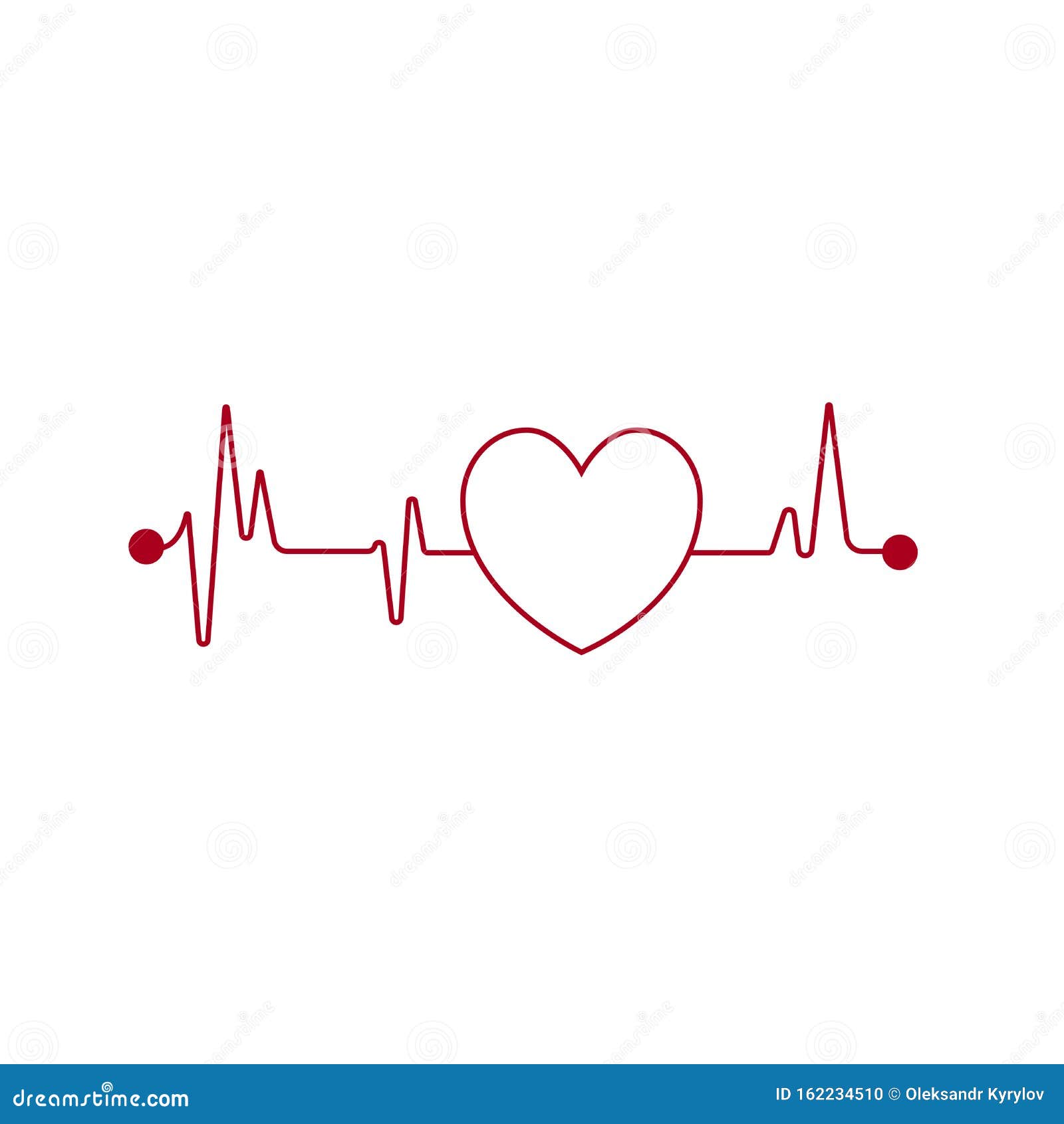 Pulse or Heartbeat Linear Icon. Modern Outline Pulse Logo Concept for ...