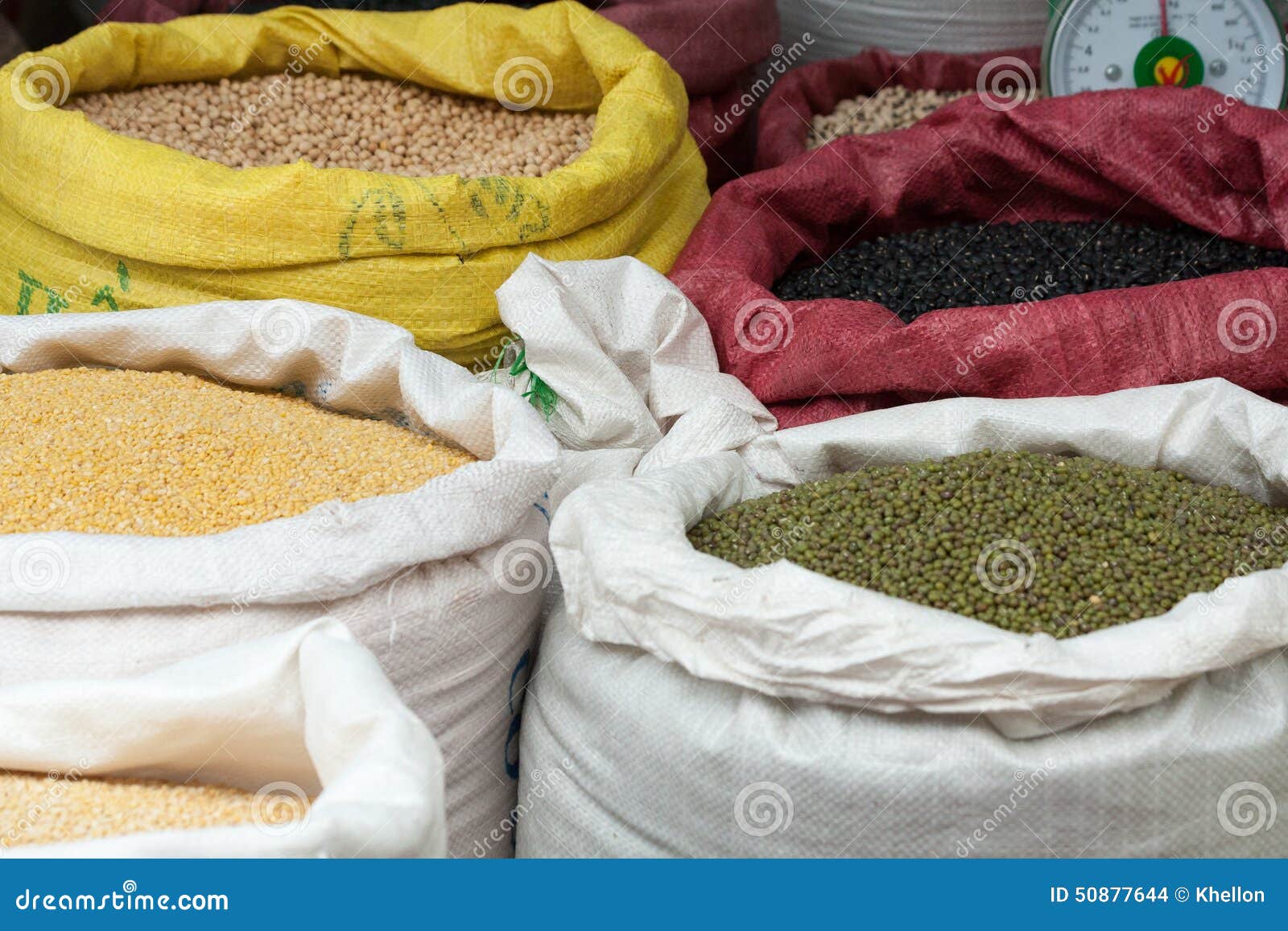 Pulses stock photo. Image of saigon, east, minh, market 50877644