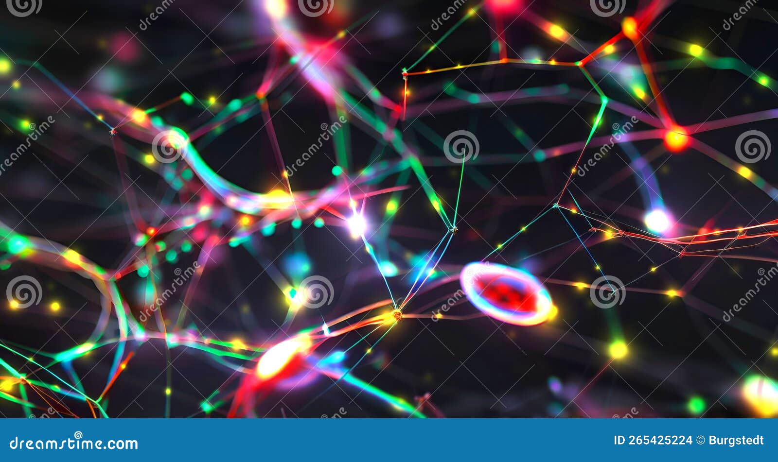 pulsing signals between nerve cells inside a neuronal network