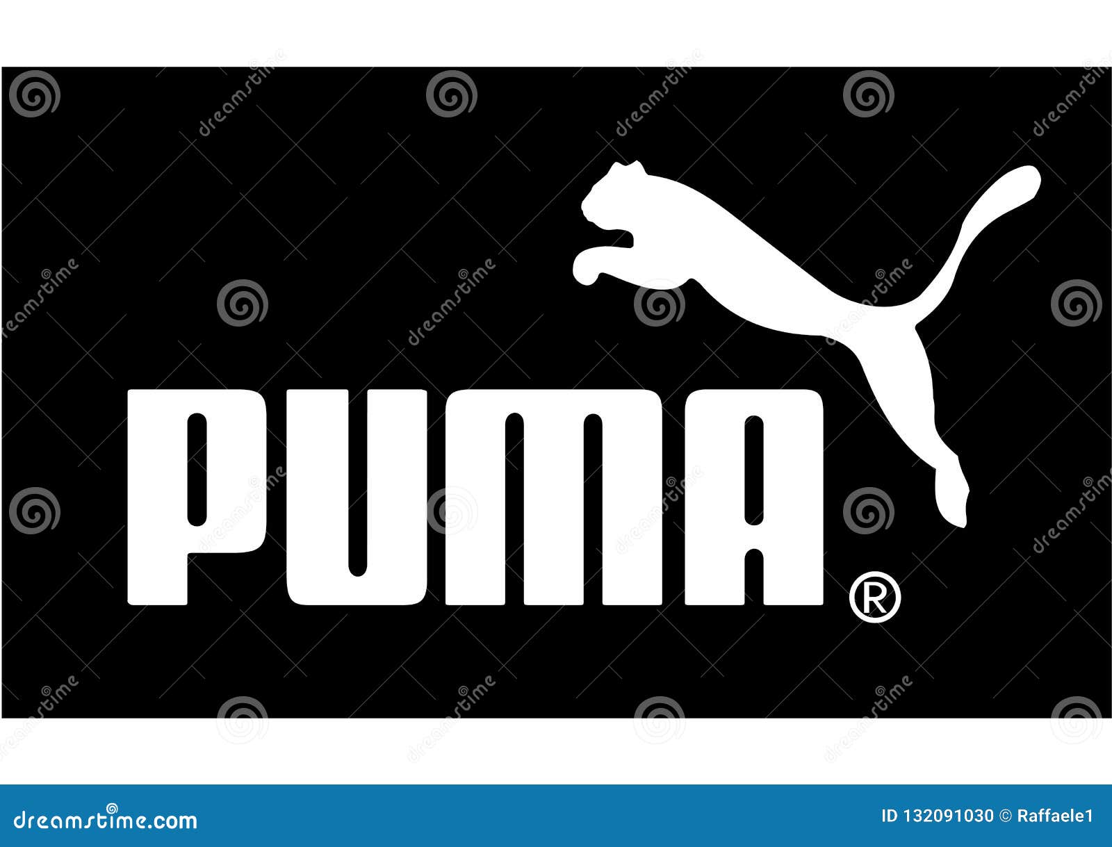 Puma Logo editorial image. Illustration of vector, world - 132091030