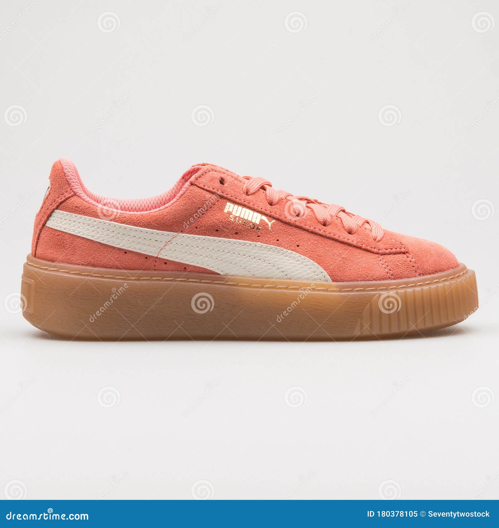 Puma suede best sale plateforme blanche