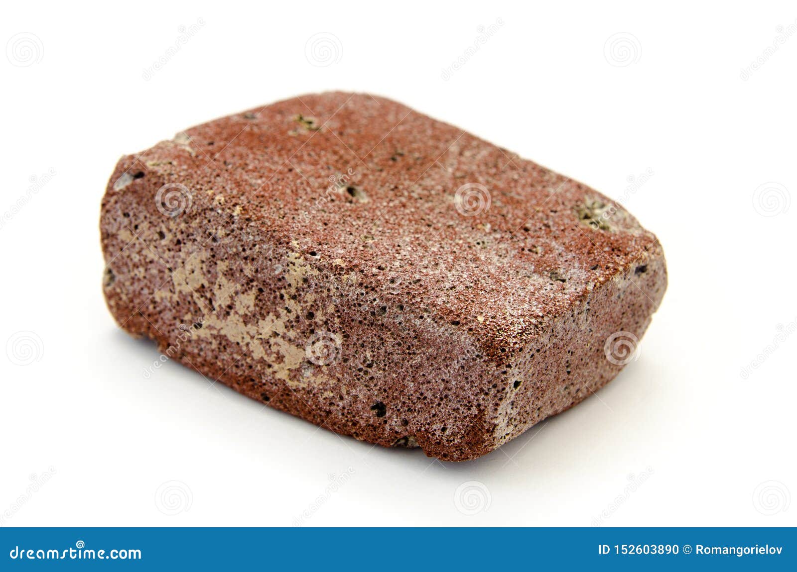 Pumice stone stock photo. Image of material, isolated - 152603890