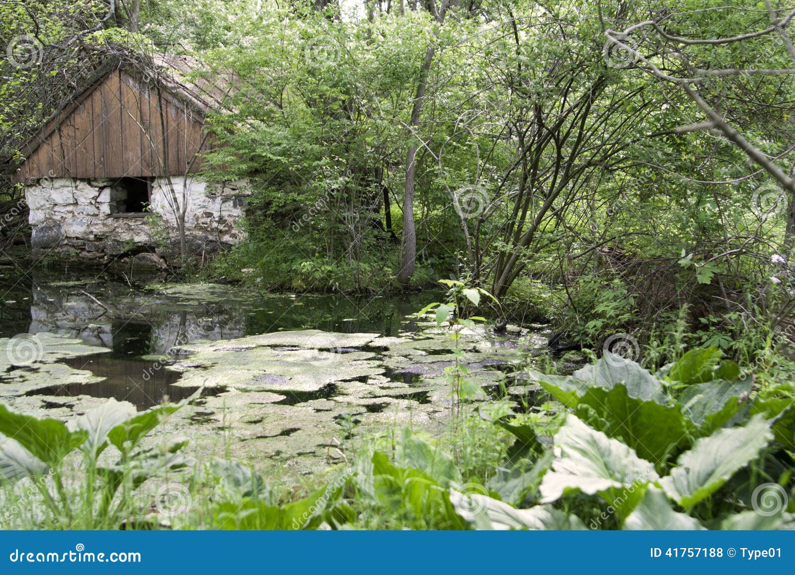 Pump house stock photo. Image of view, steepel, nature 41757188