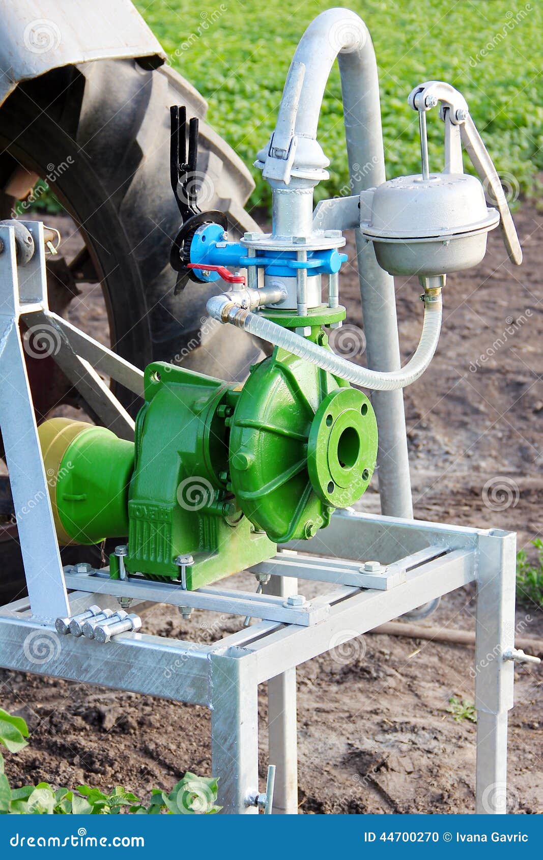 Pump for irrigation stock photo. Image of equipment, irrigating 44700270